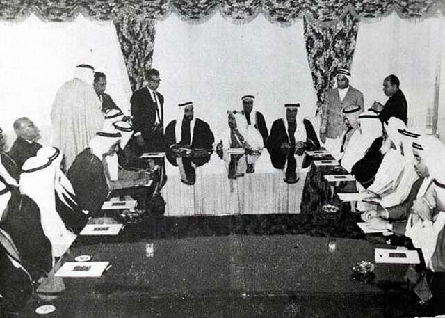 Gulf rulers gathered in 1968 to lay the groundwork for what would become the United Arab Emirates.
