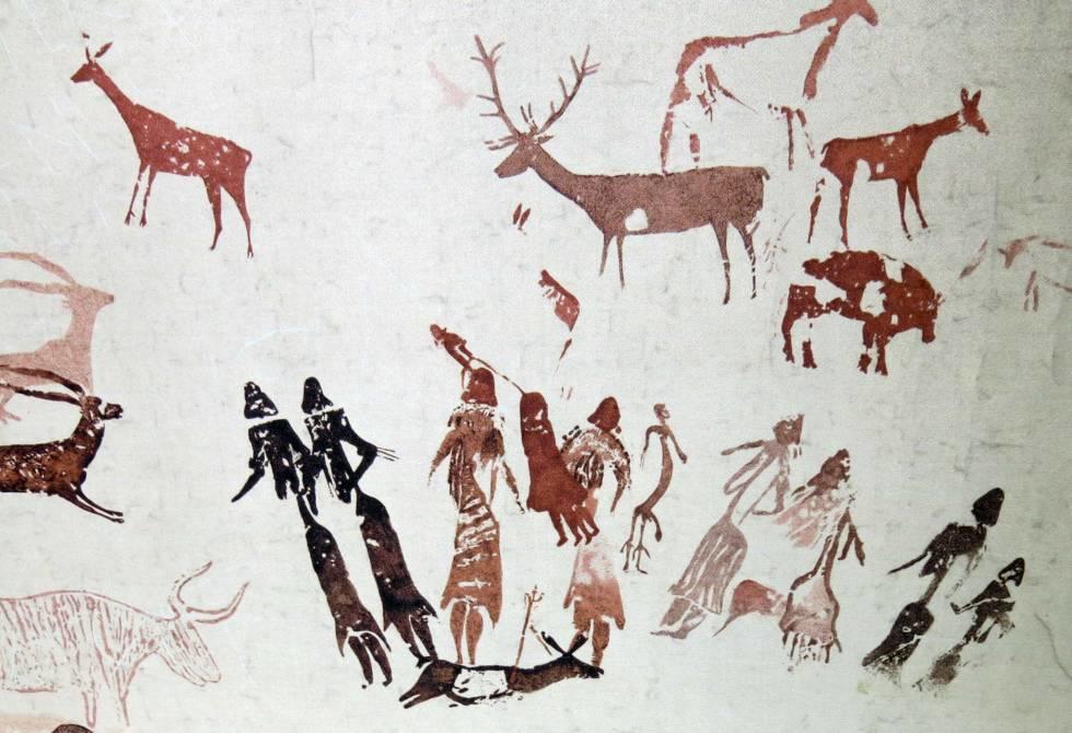 El baile en el paleolítico.