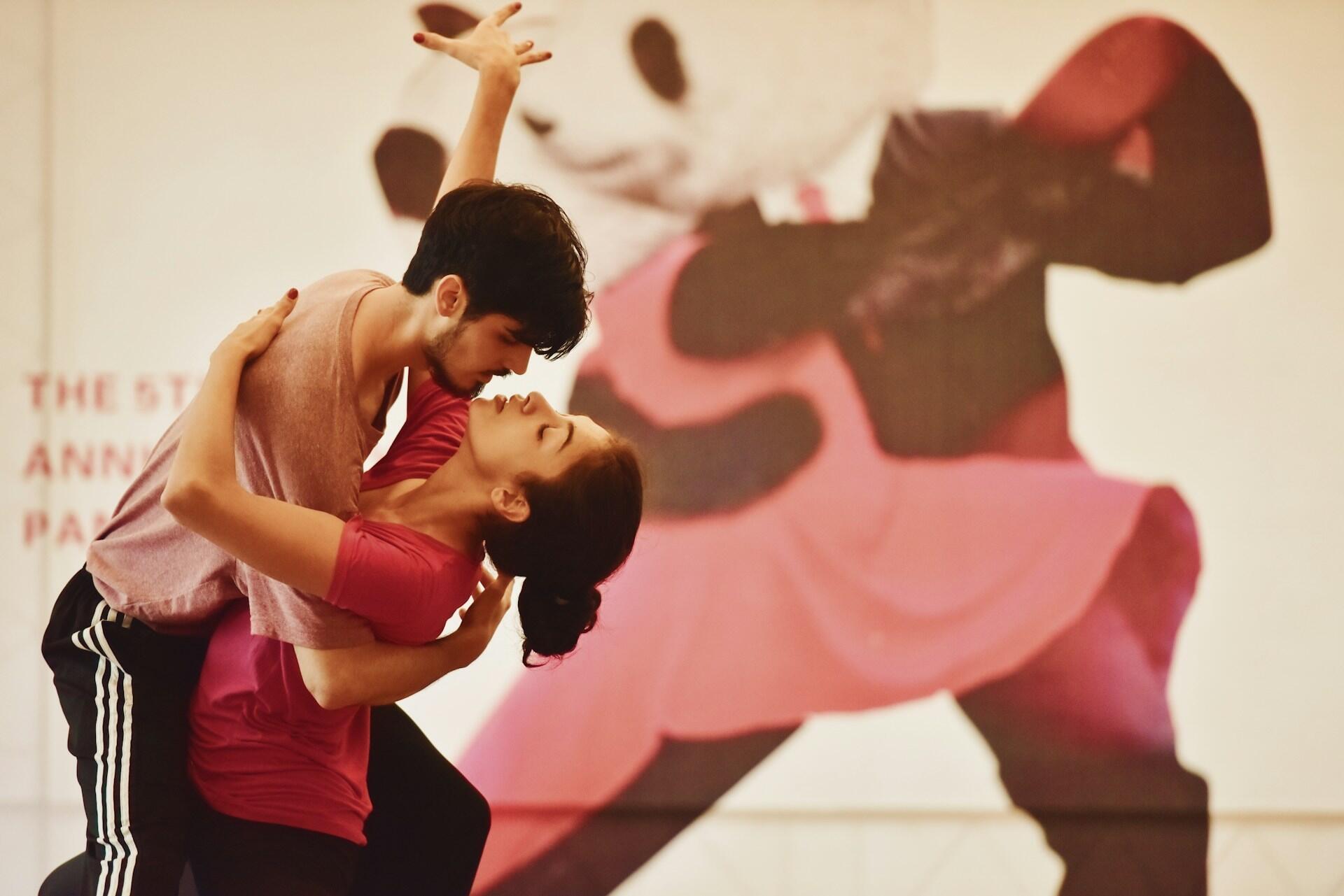 Bailando salsa