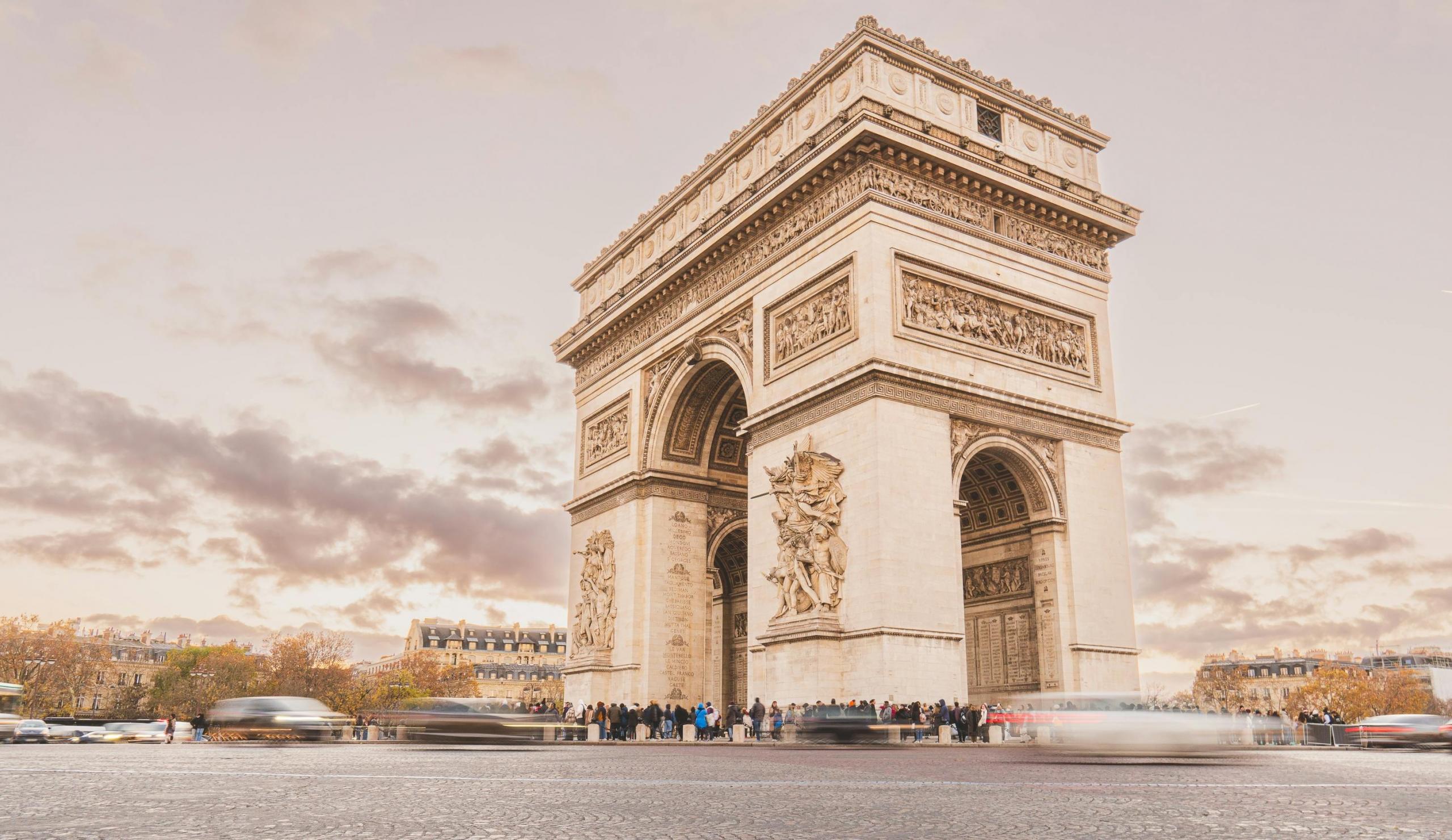 Arco del triunfo, Paris.