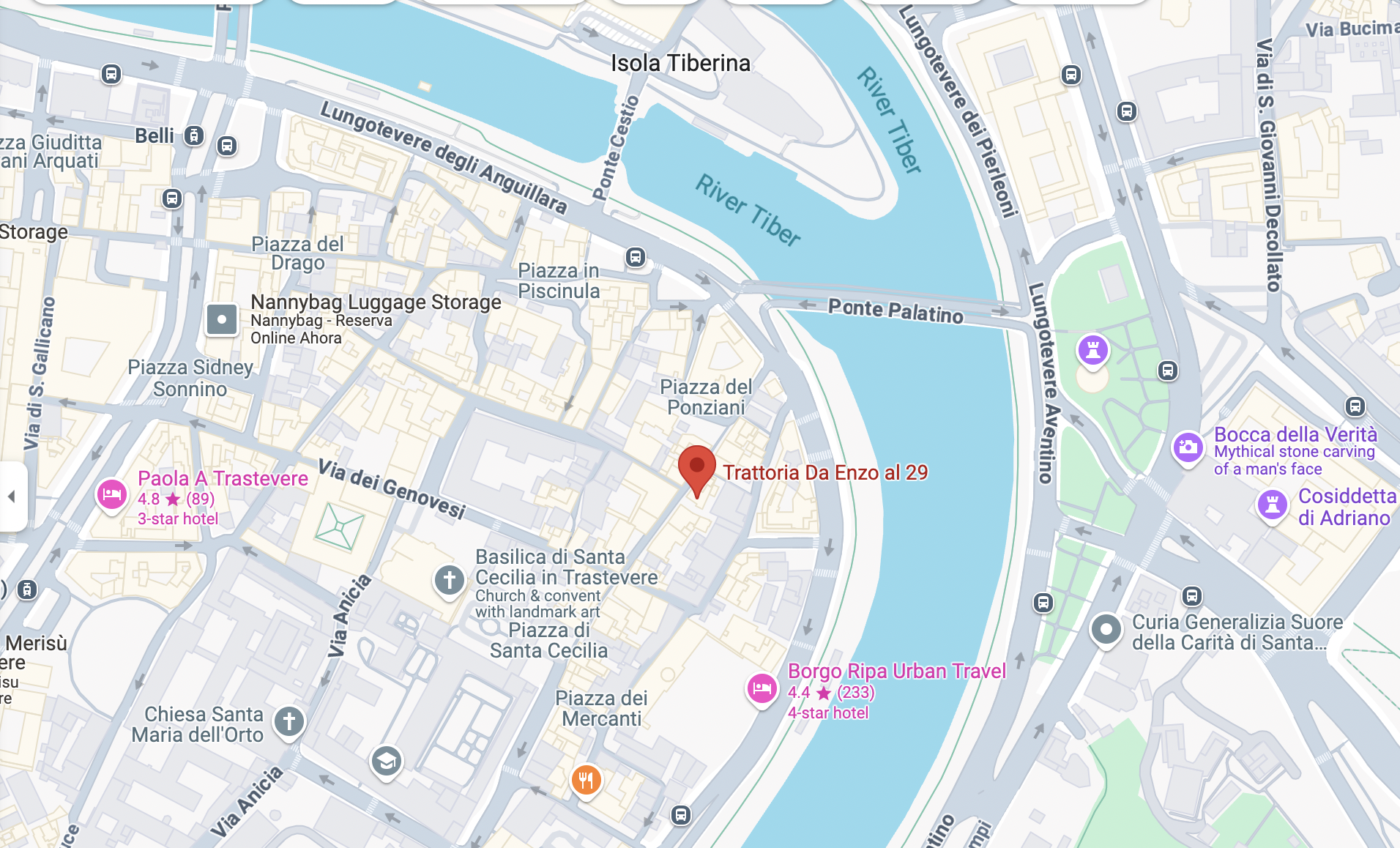 Trattoria Da Enzo al 29
