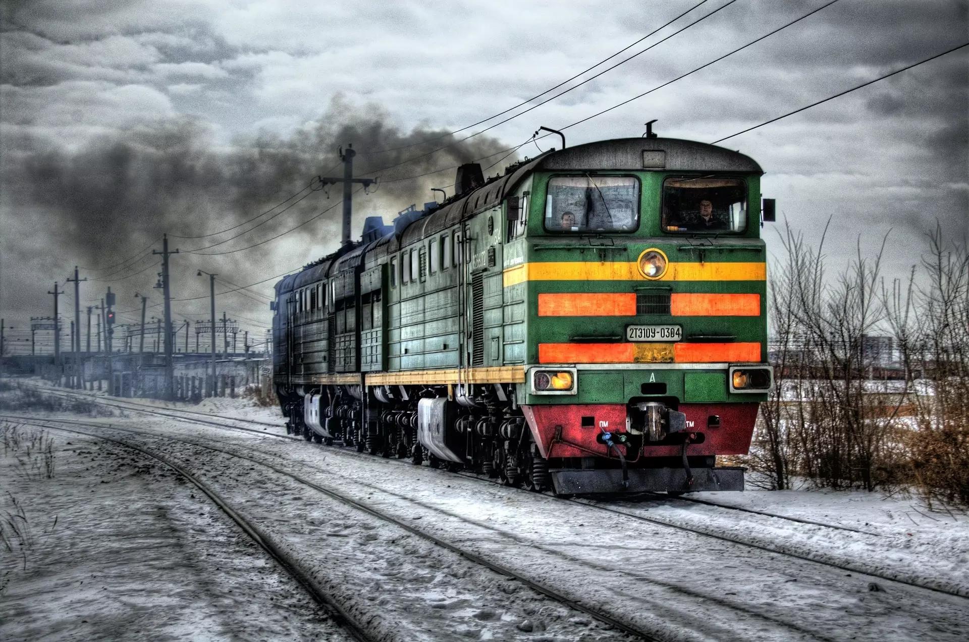 tren en Rusia