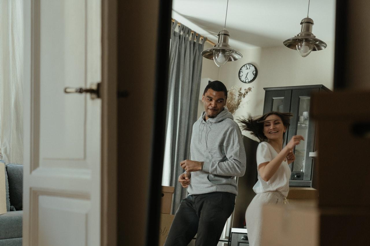 pareja bailando