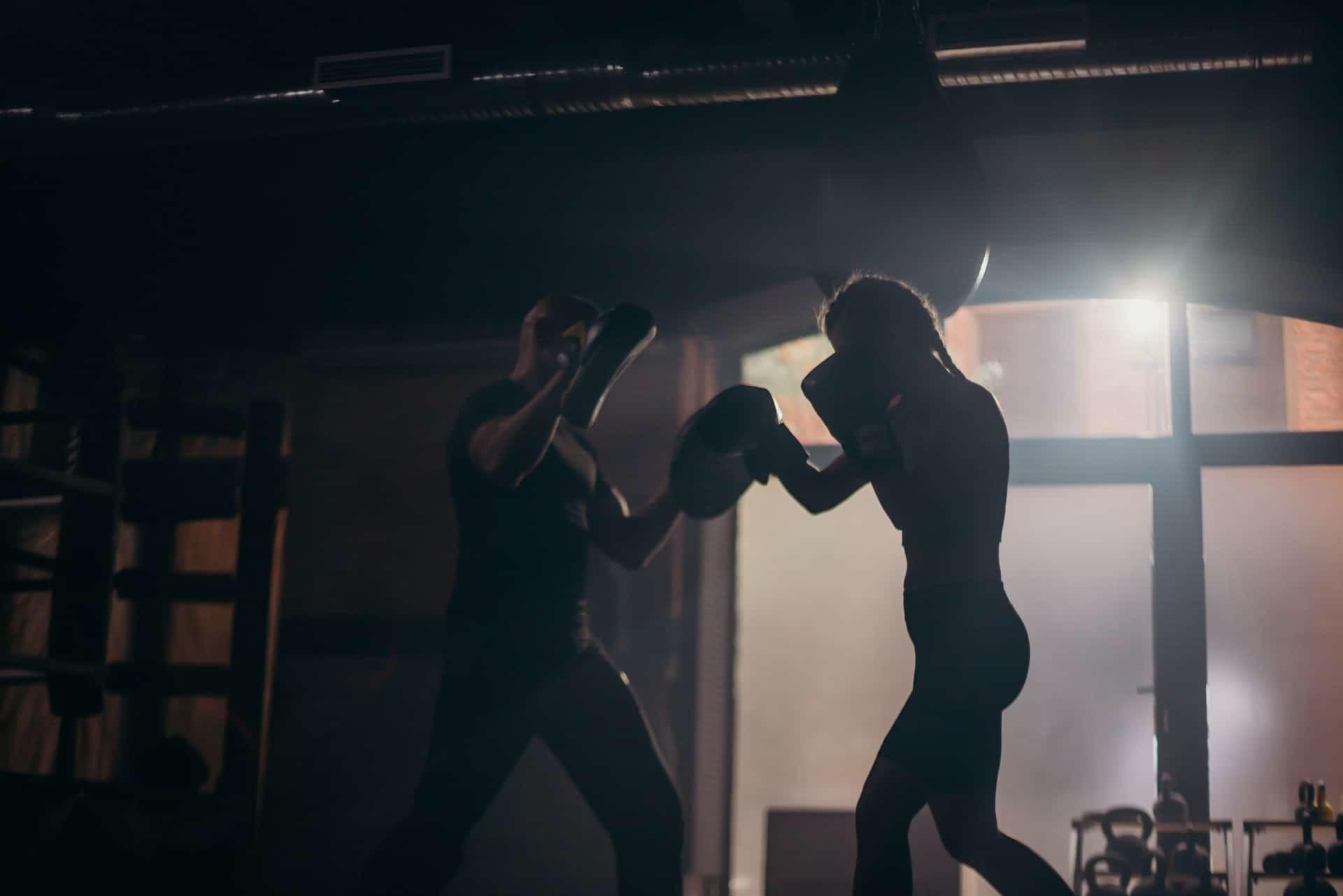 Clases de boxeo femenino