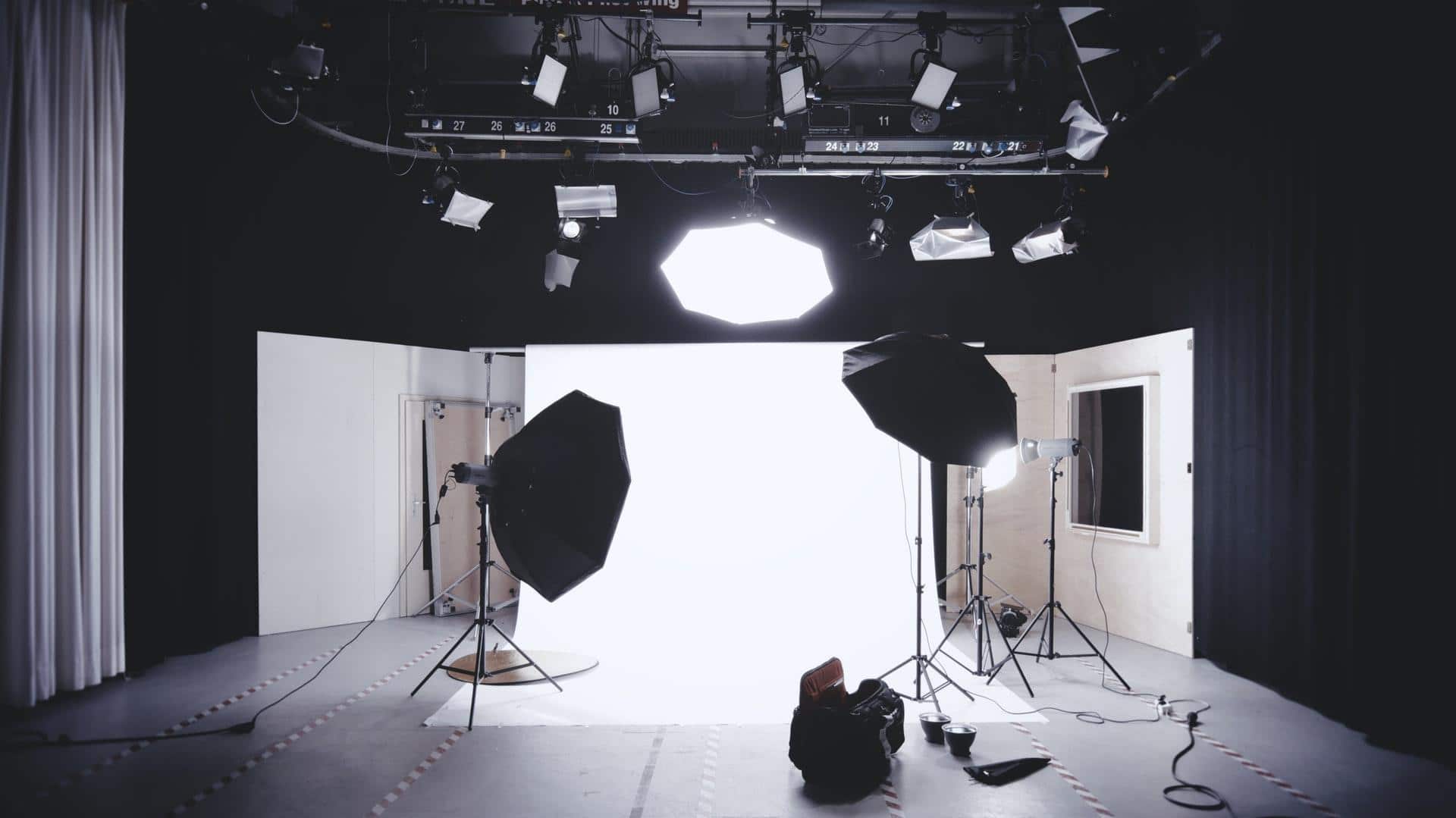 accesorios de fotografia en estudio