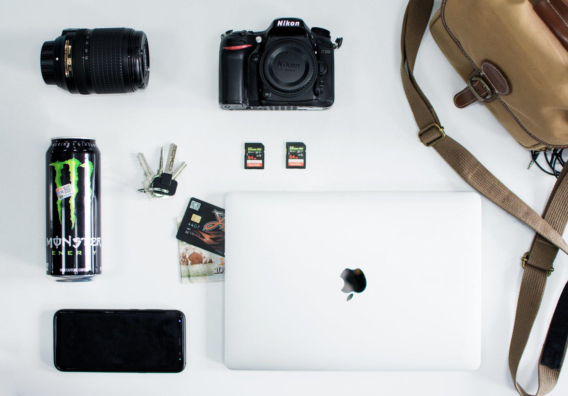 Kit de fotografia