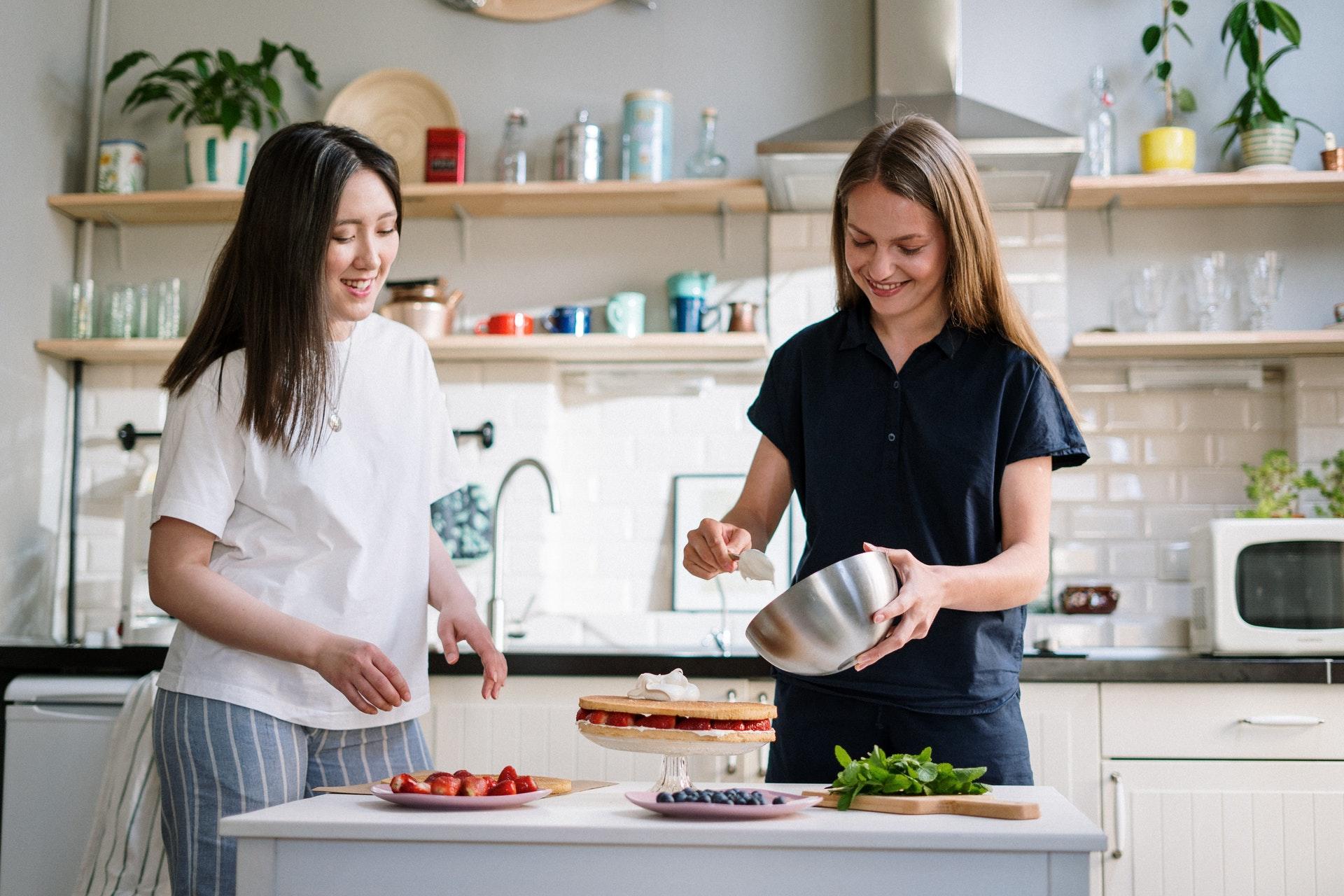 Mujeres cocinando