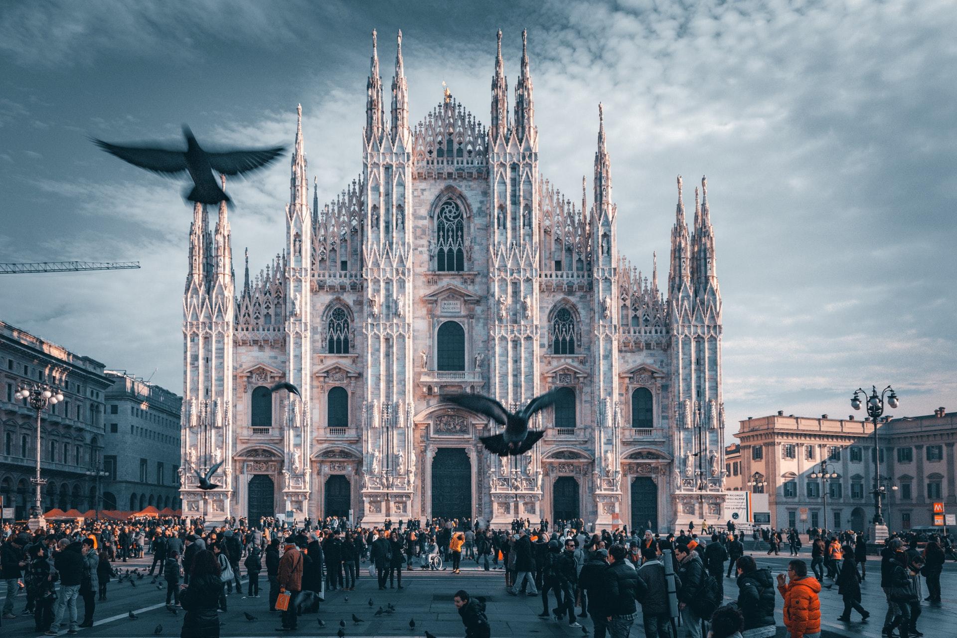 Catedral de Milan en Italia