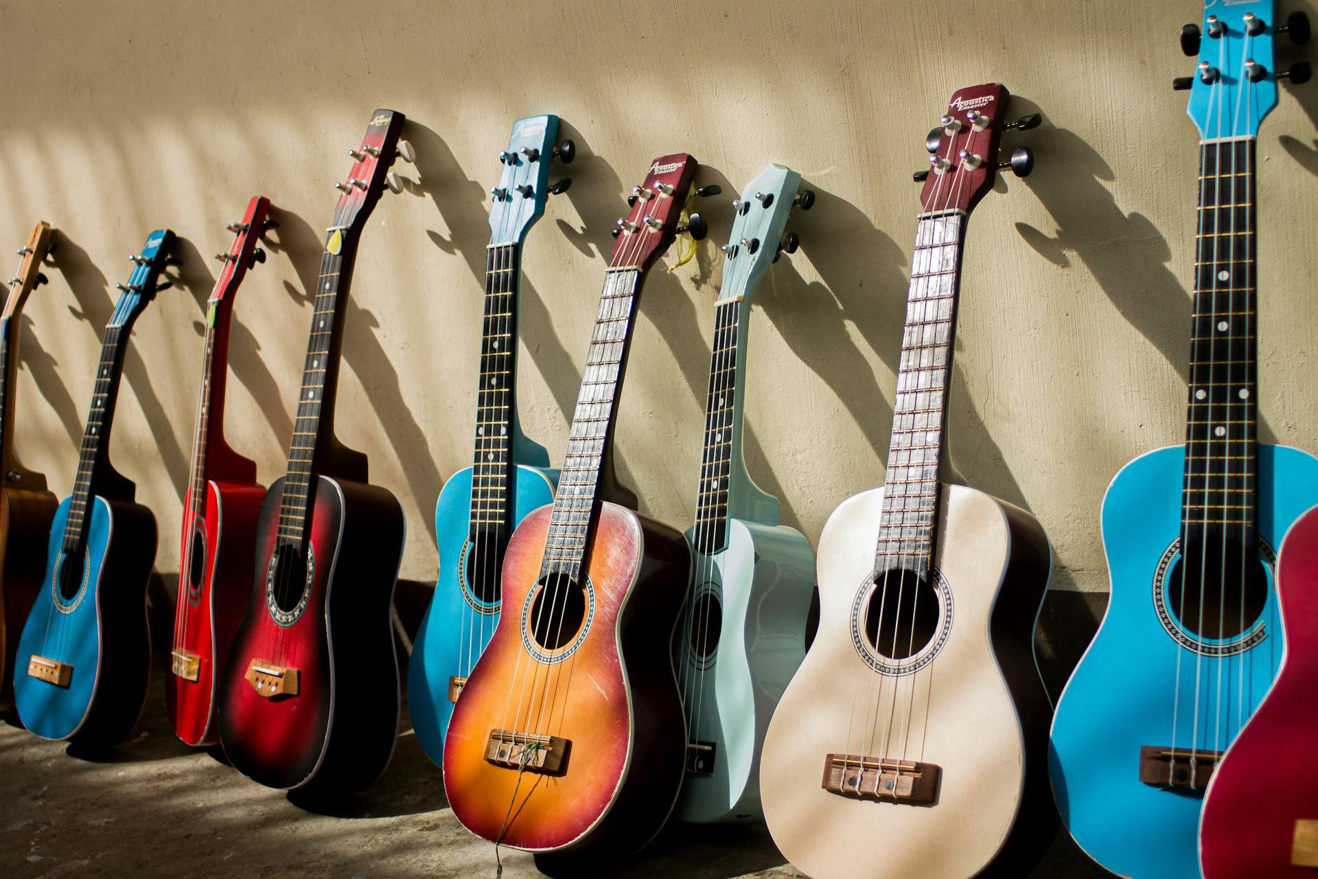 Guitarras de colores