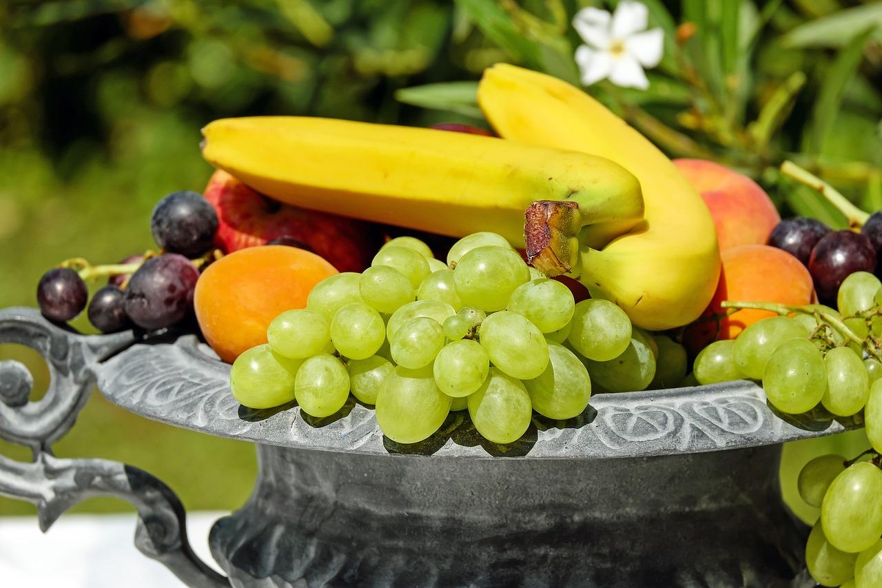 frutas en la cocina vegana