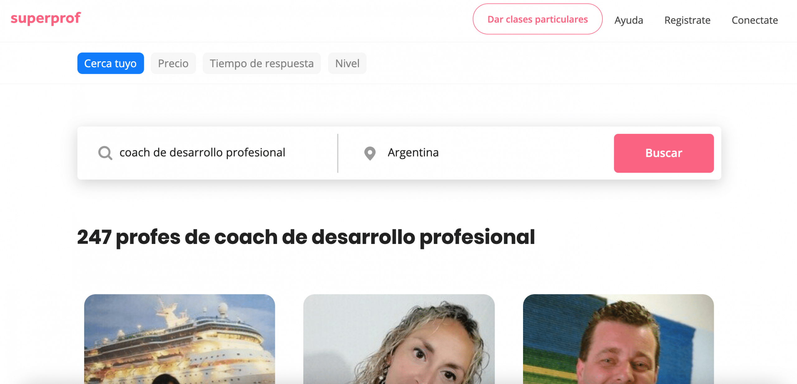 Buscar un coach en Internet