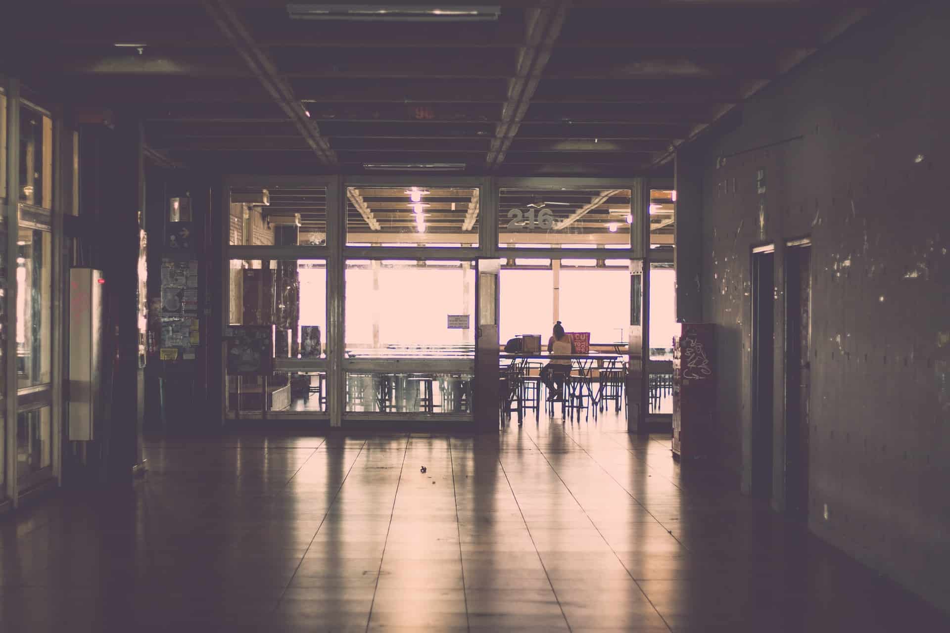 Salón de clases de una universidad