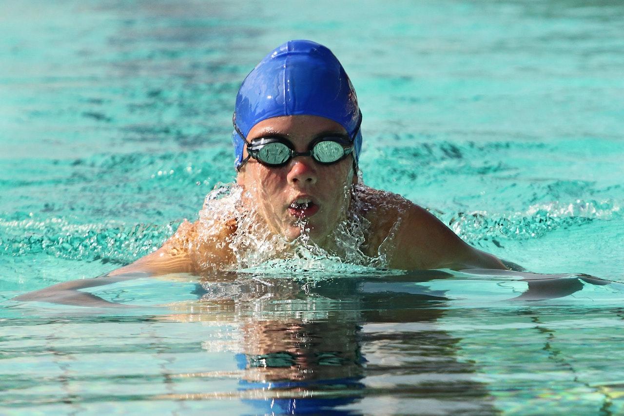 Atleta en el agua