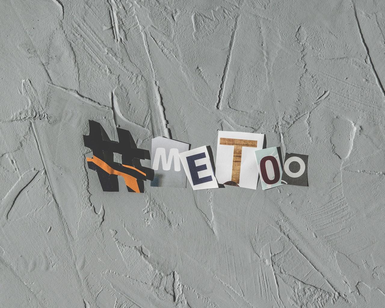 Collage del "#MeToo"