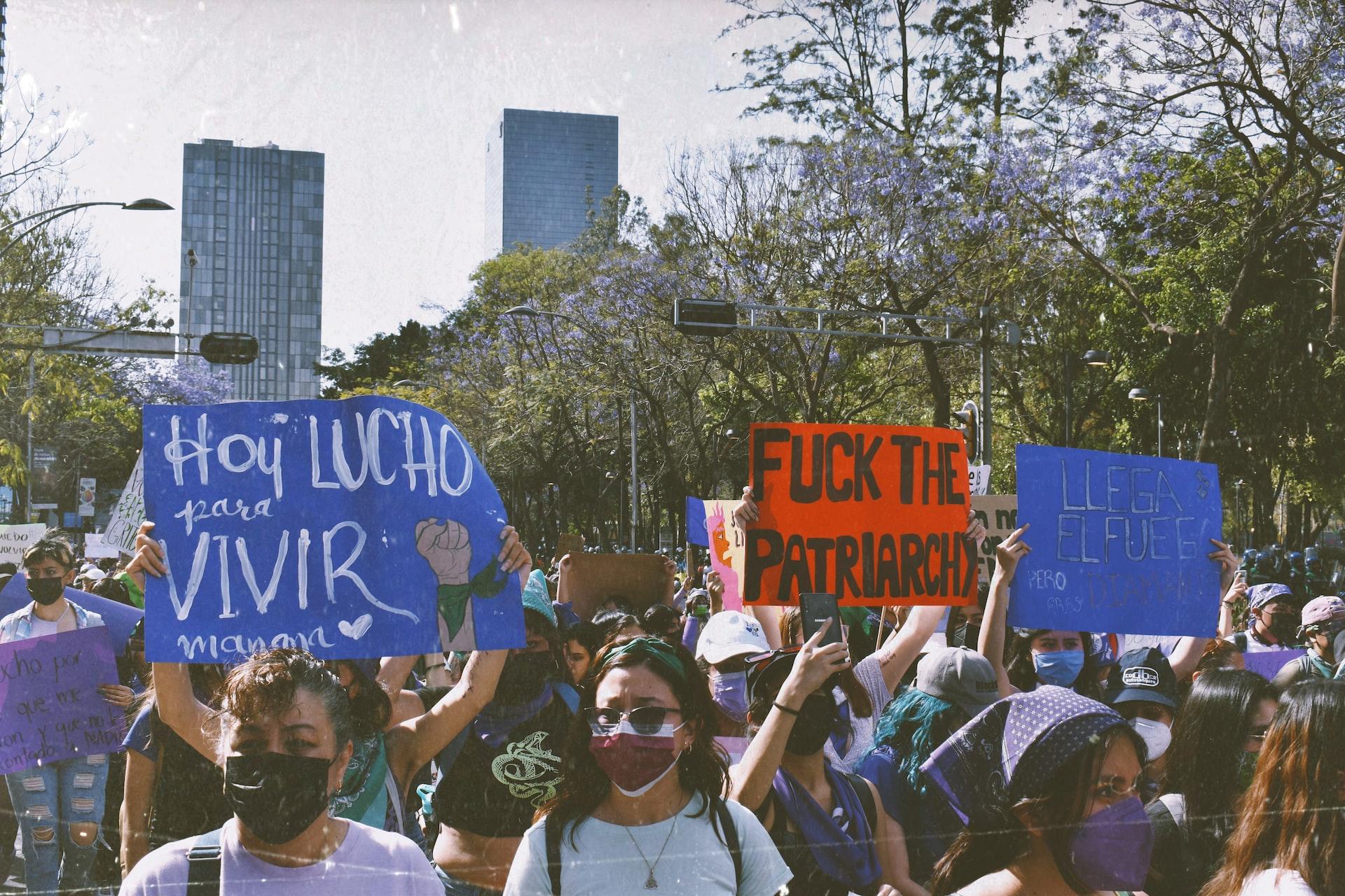 Movilización feminista en las calles