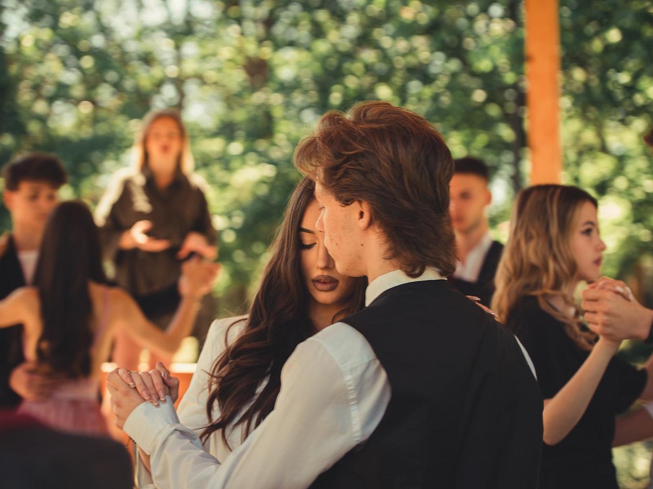 Milonga al aire libre.