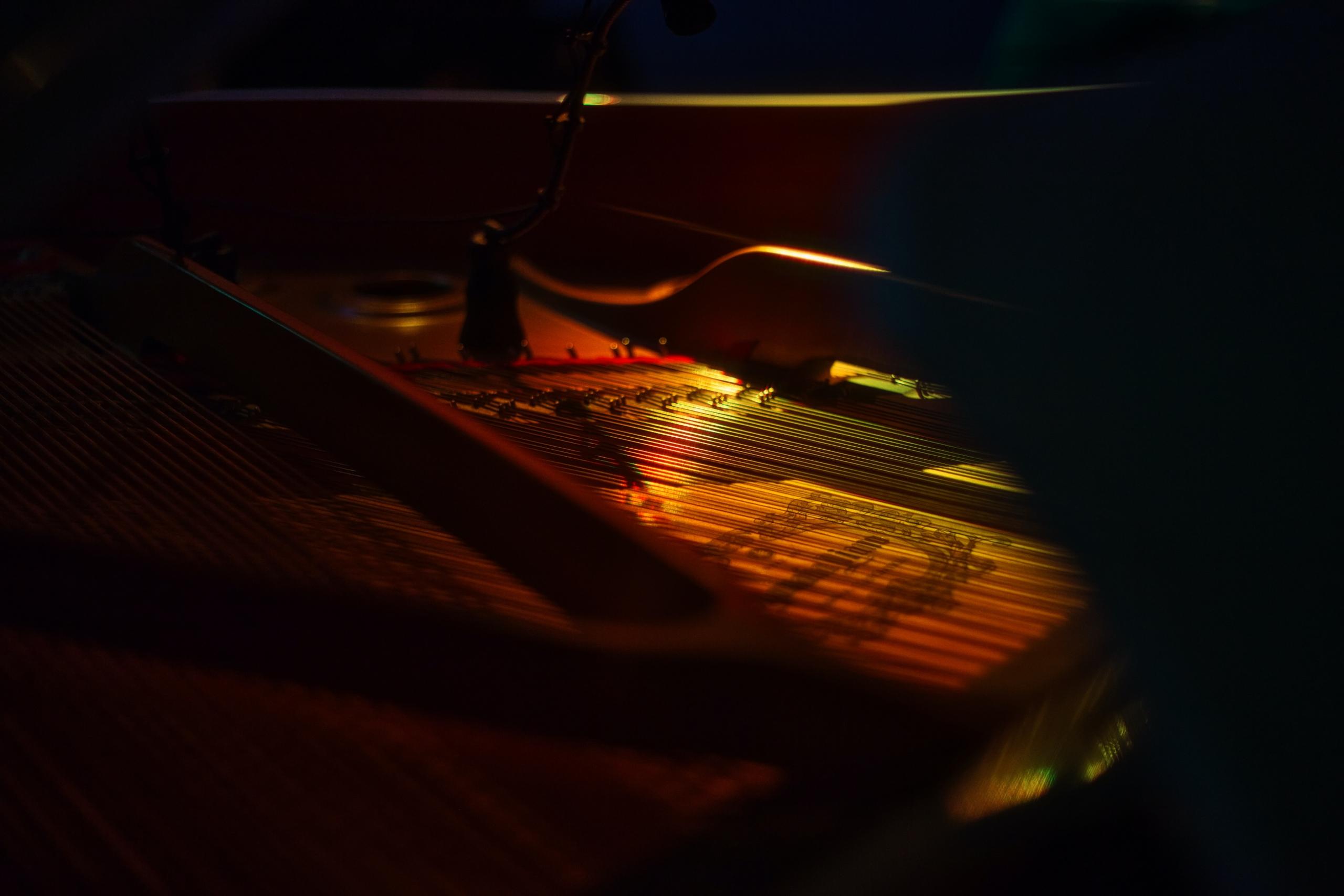 La estructura interior de un piano