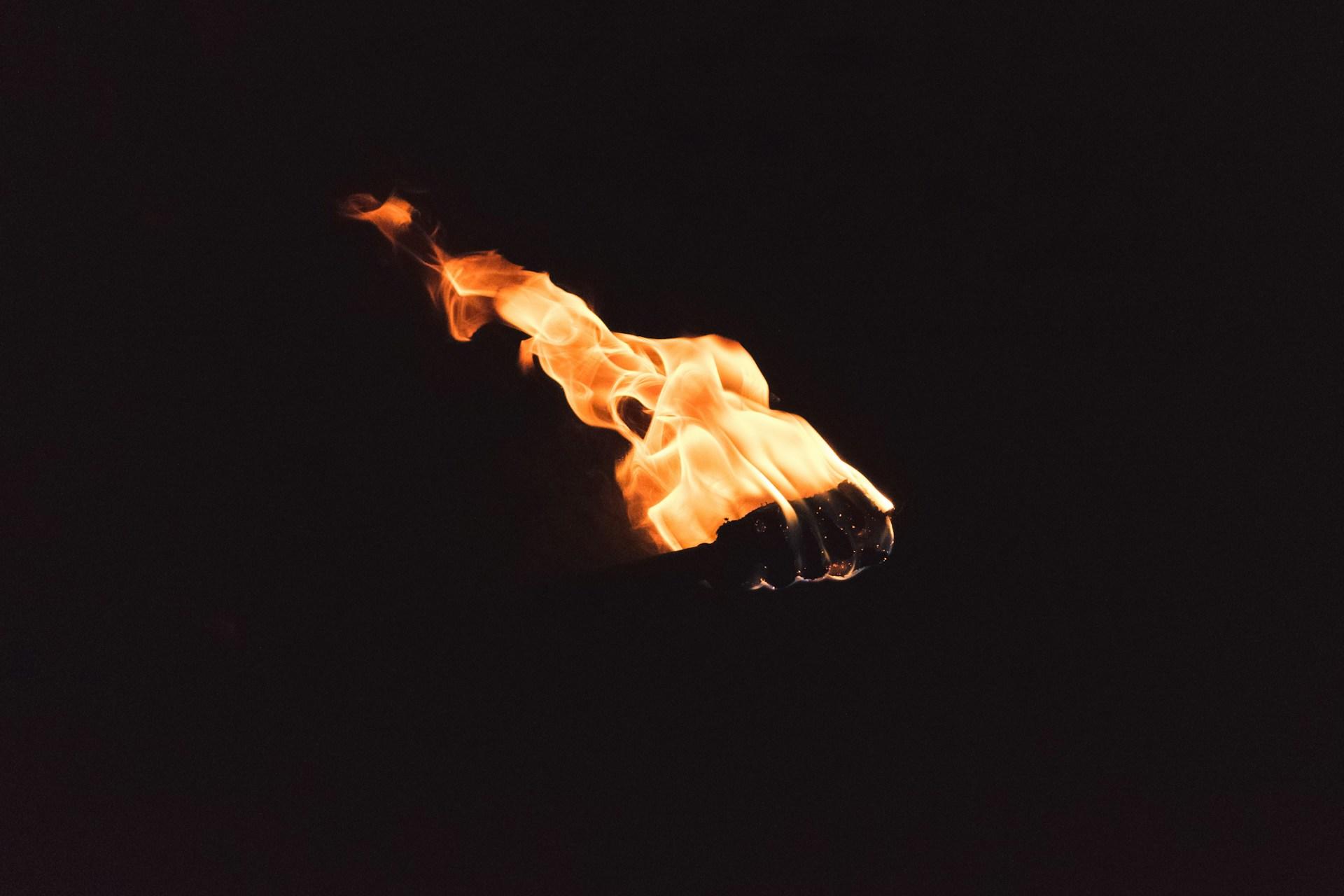 Llama de fuego.