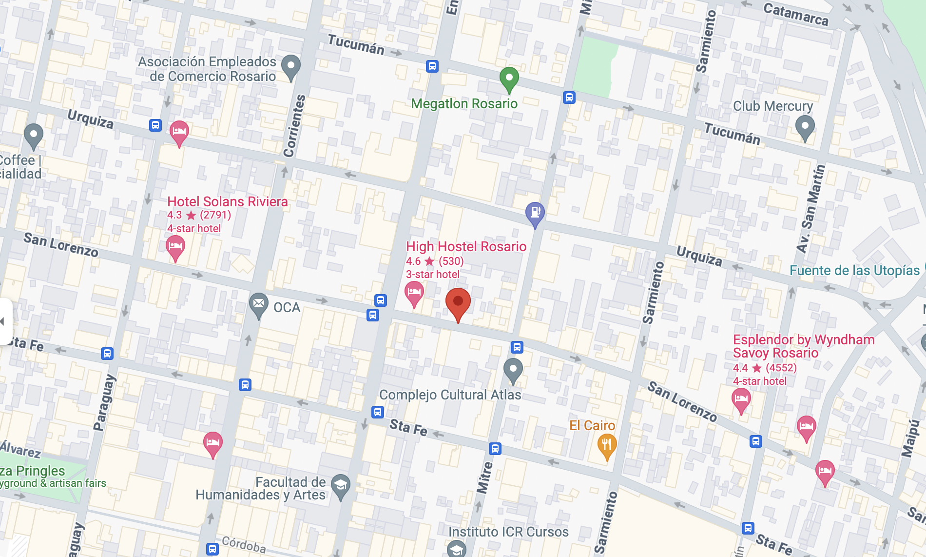 San Lorenzo 1250, Rosario.