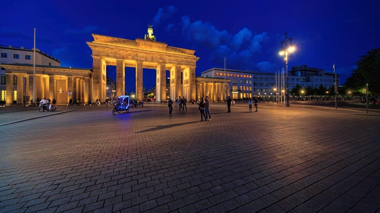 Puerta De Brandenburgo, Alemania.