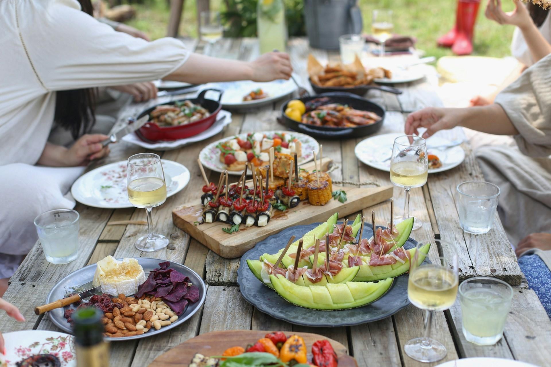 Mesa de fin de año