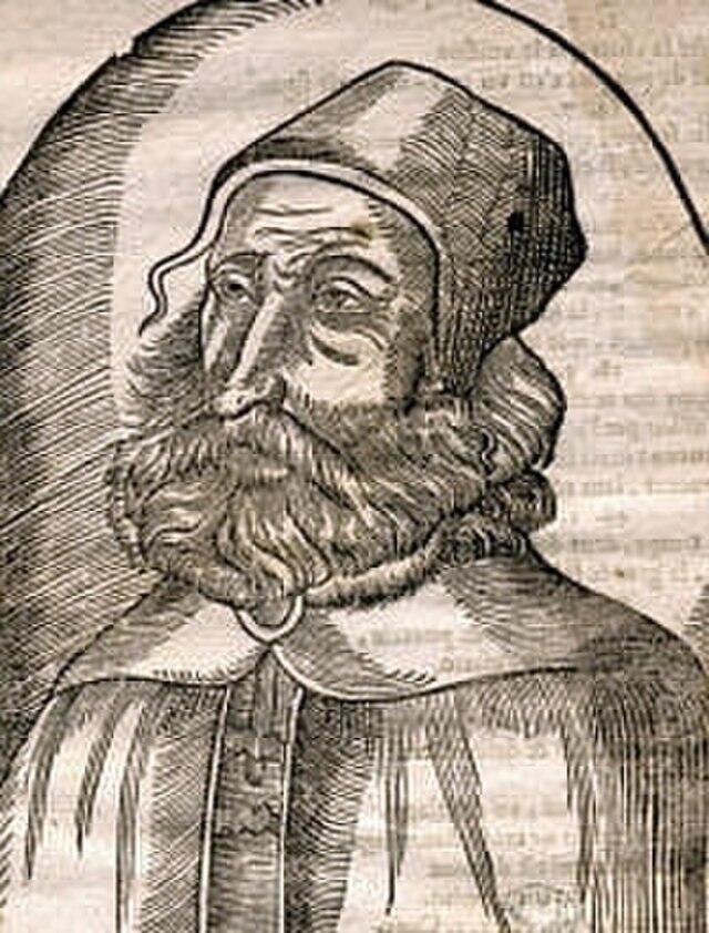 Dibujo de un hombre mirando al costado.