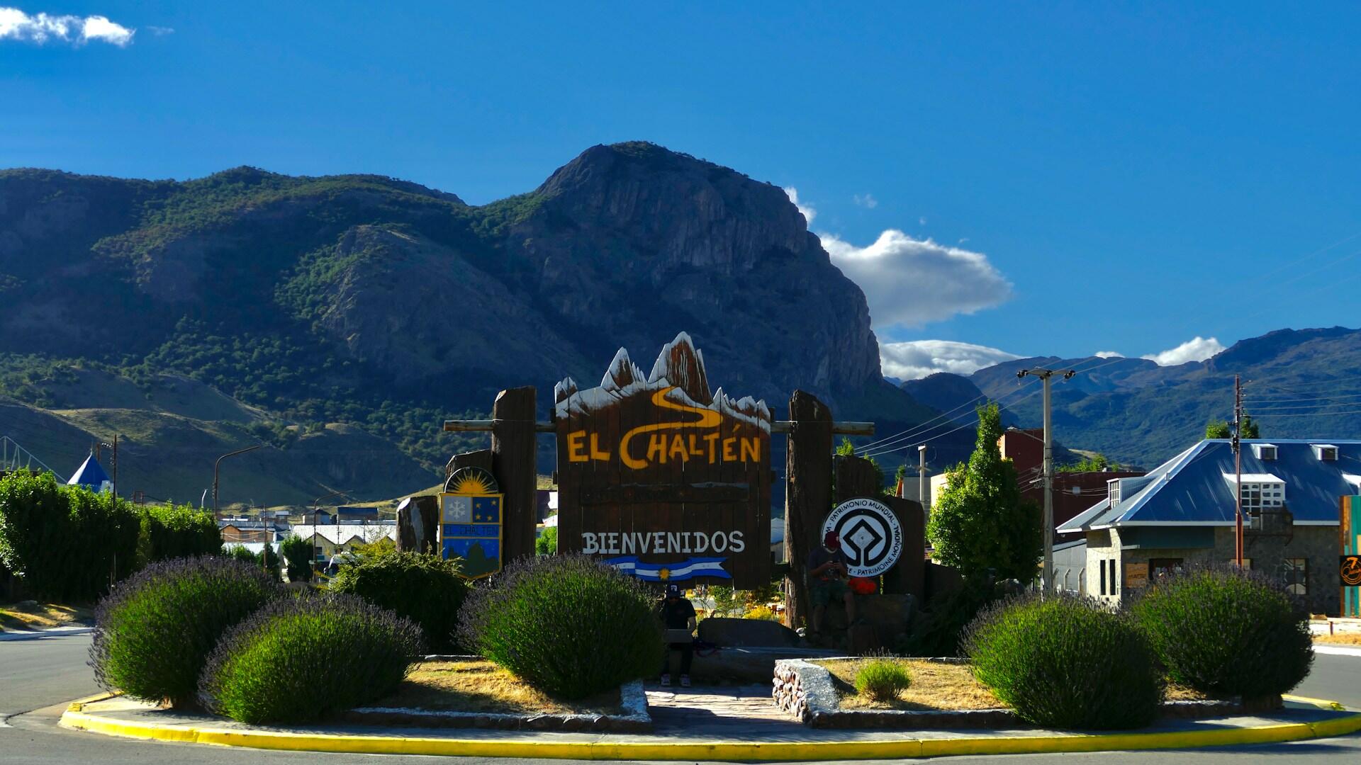 Entrada al Chaltén