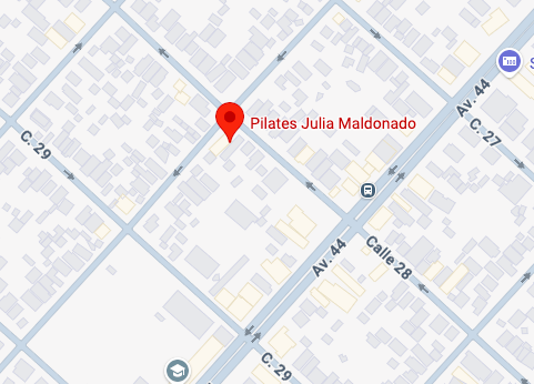 Mapa de Google Maps mostrando la ubicación de Pilates Julia Maldonado.