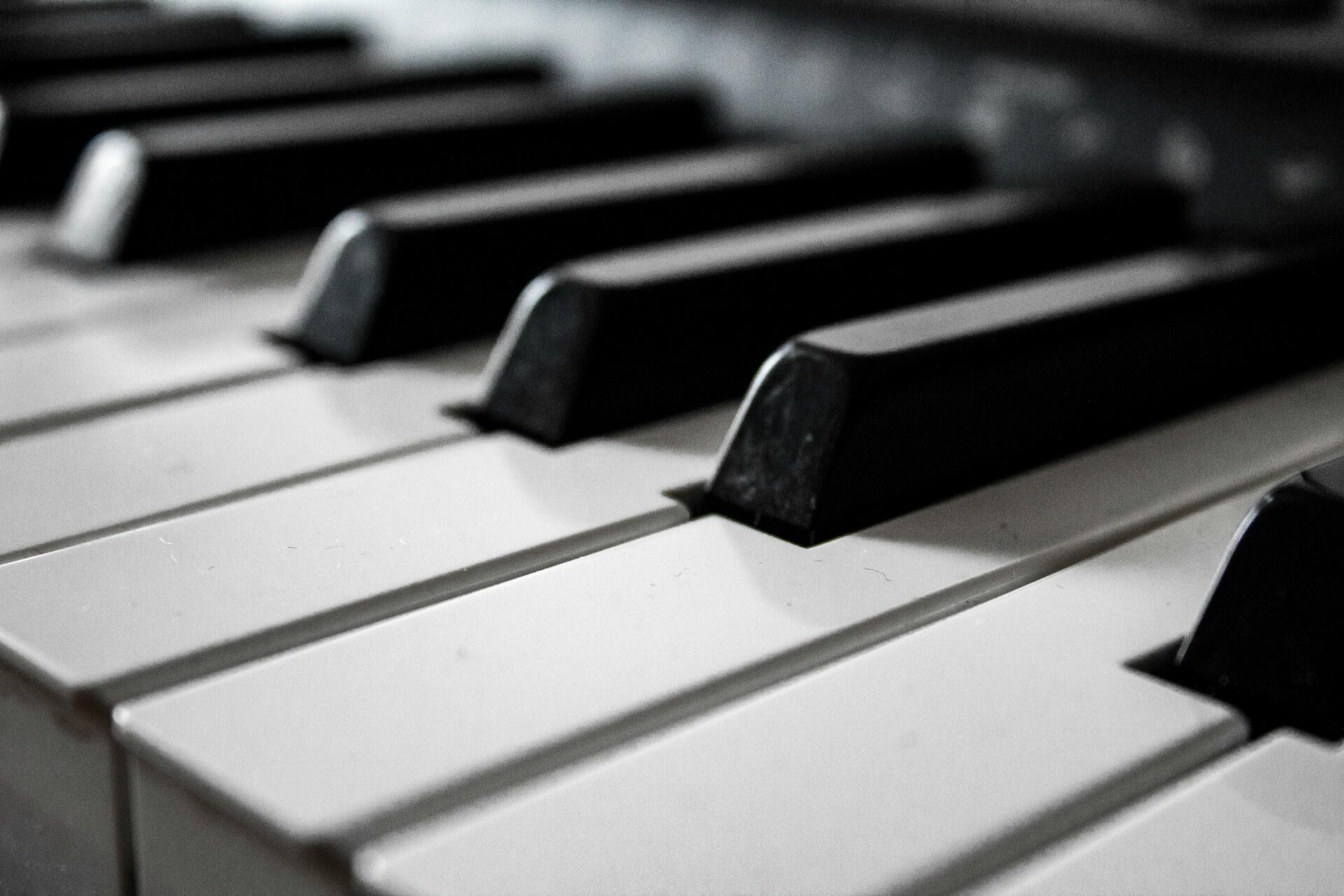 Teclas de un piano.