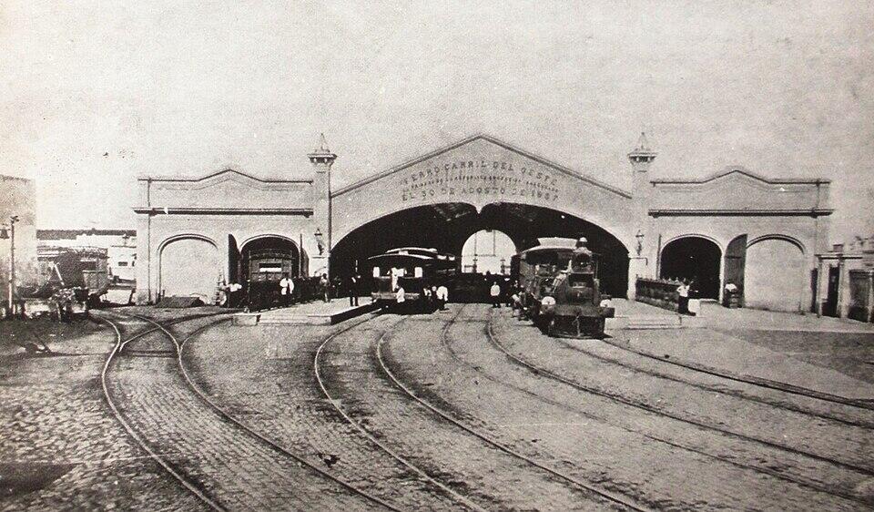 Antigua estación de tren.