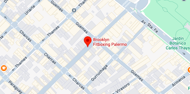Ubicación de Brooklin Fitboxing Palermo.