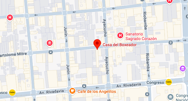 Ubicación de Casa del Boxeador.