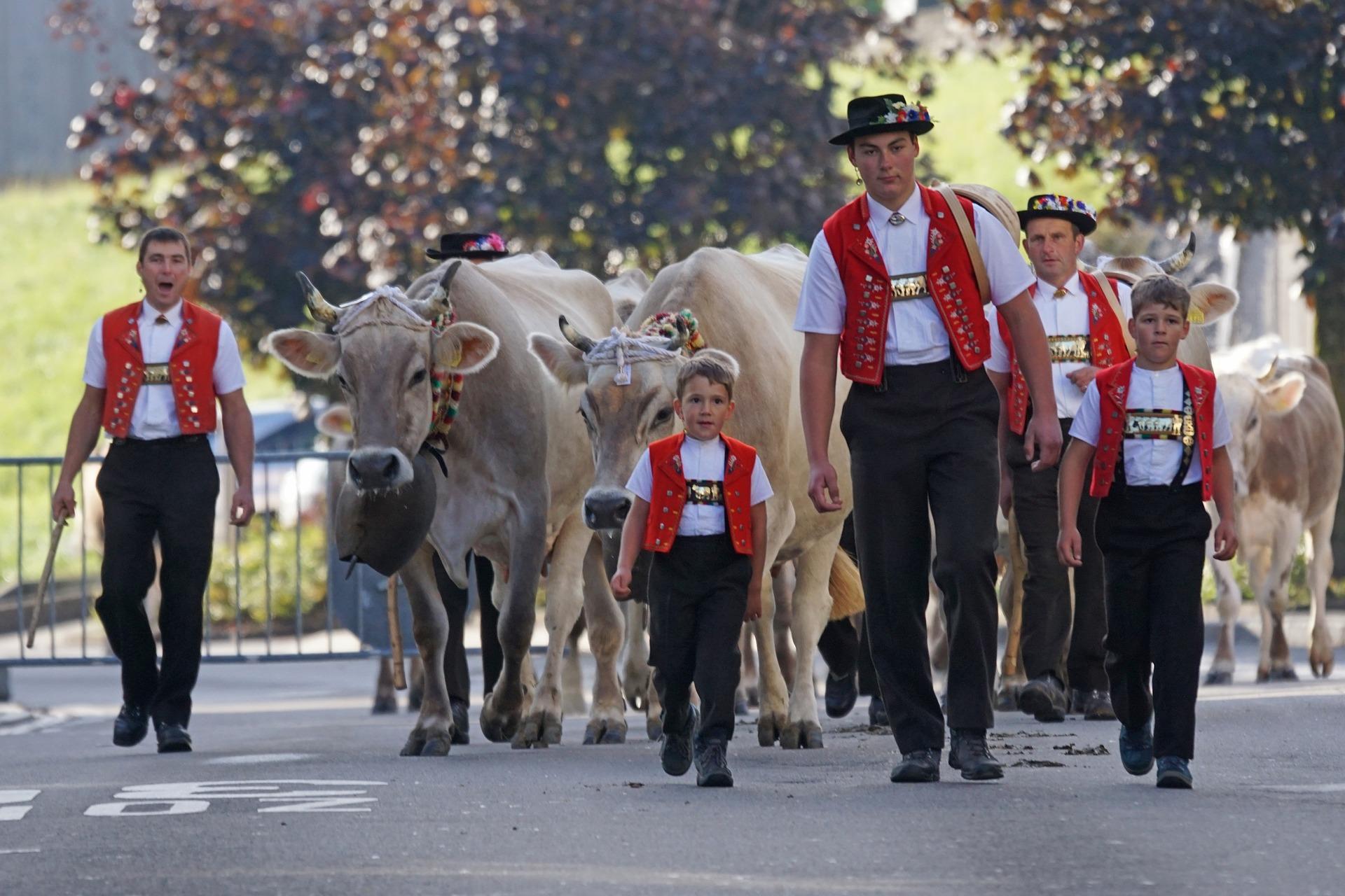 In Innsbruck wird alte Tradition, wie die Tracht sehr geehrt.