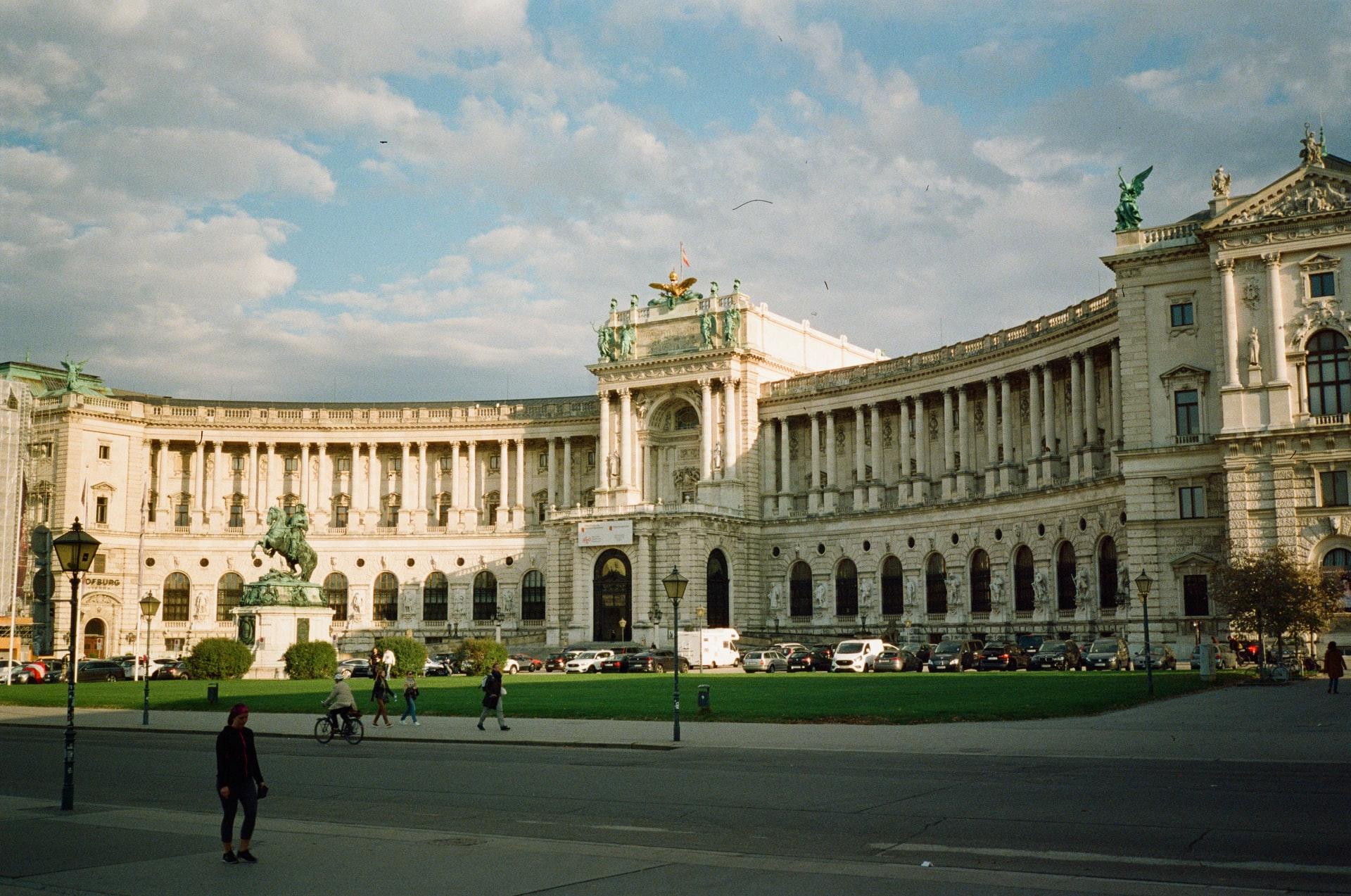 die Hofburg in Wien