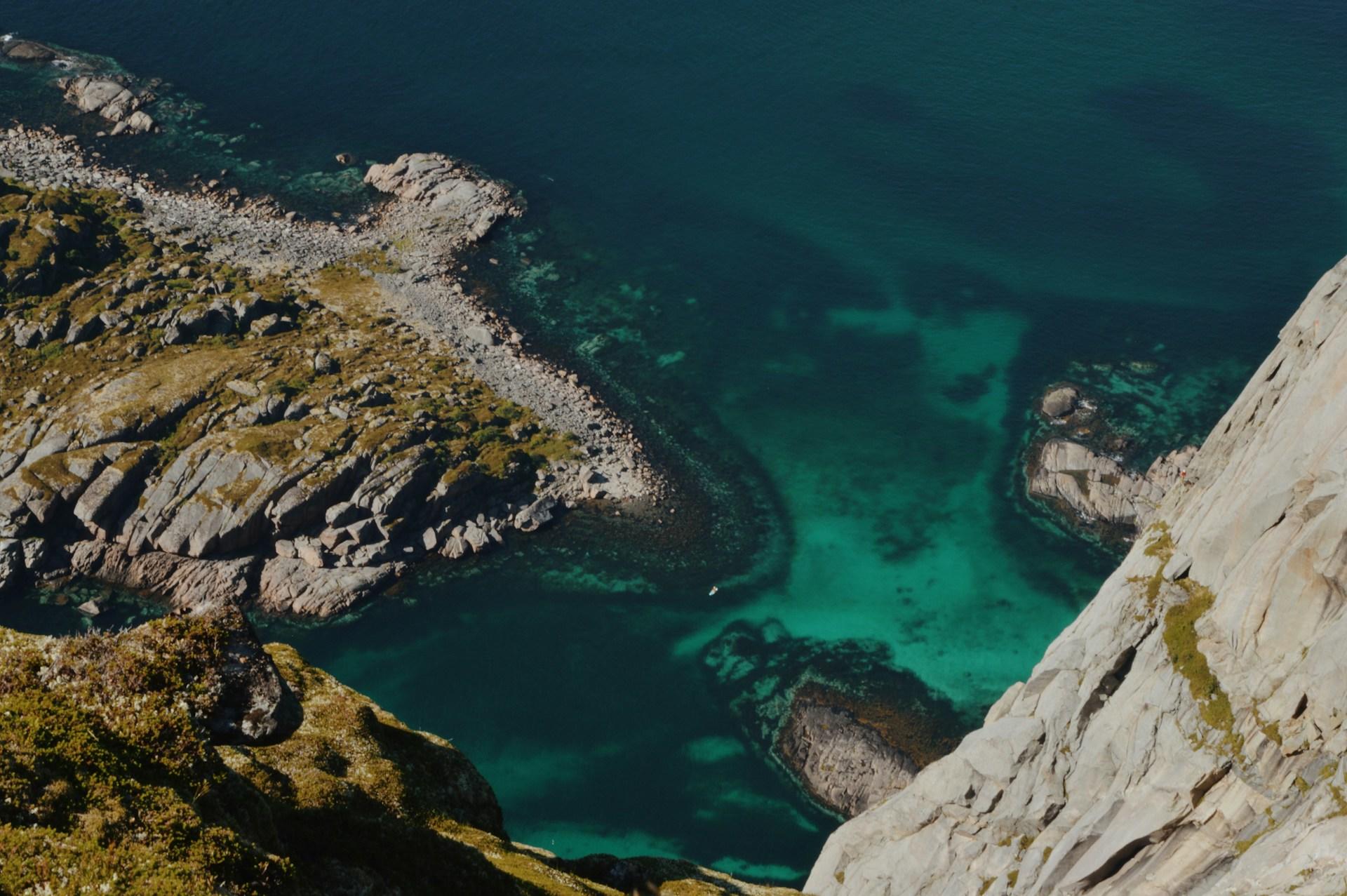 Arktisches Meer im Sommer