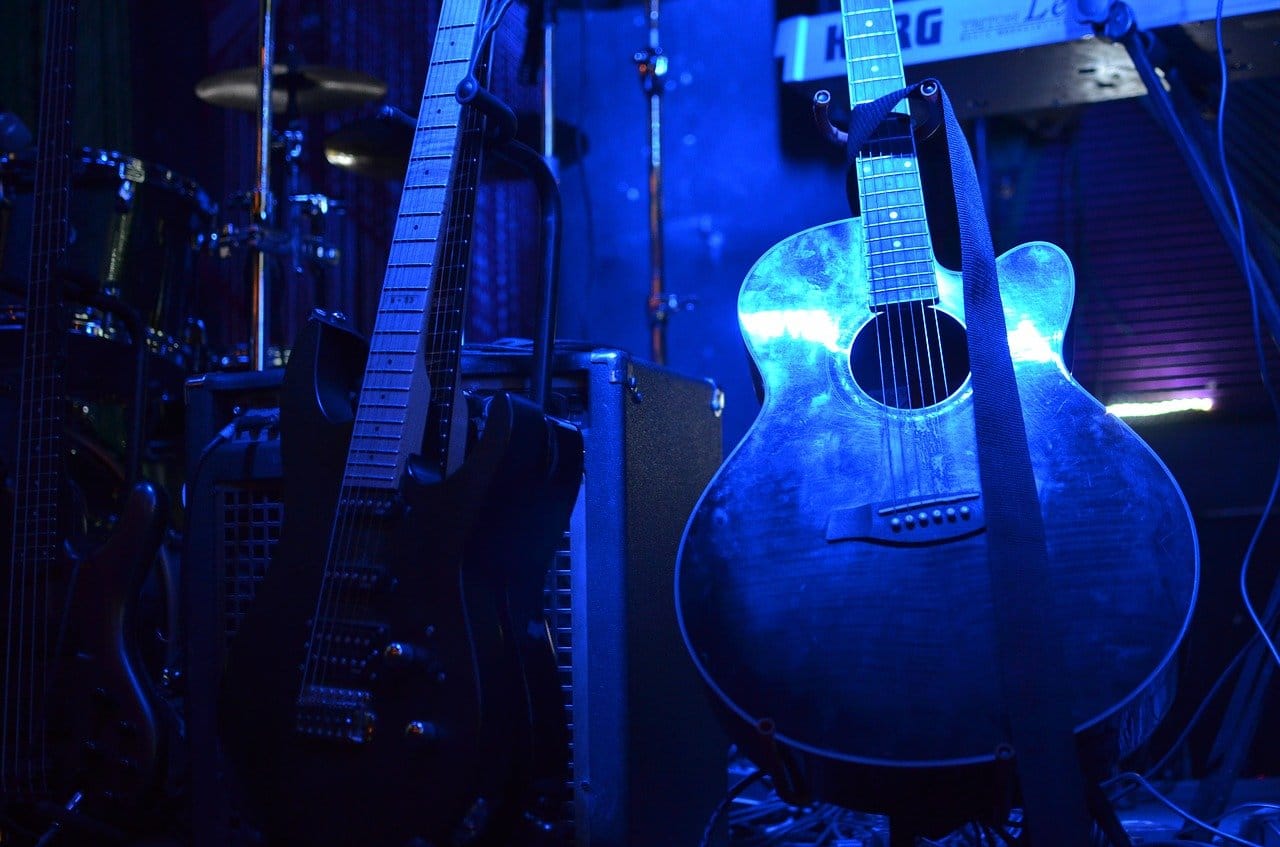 What is an acoustic-electric guitar?