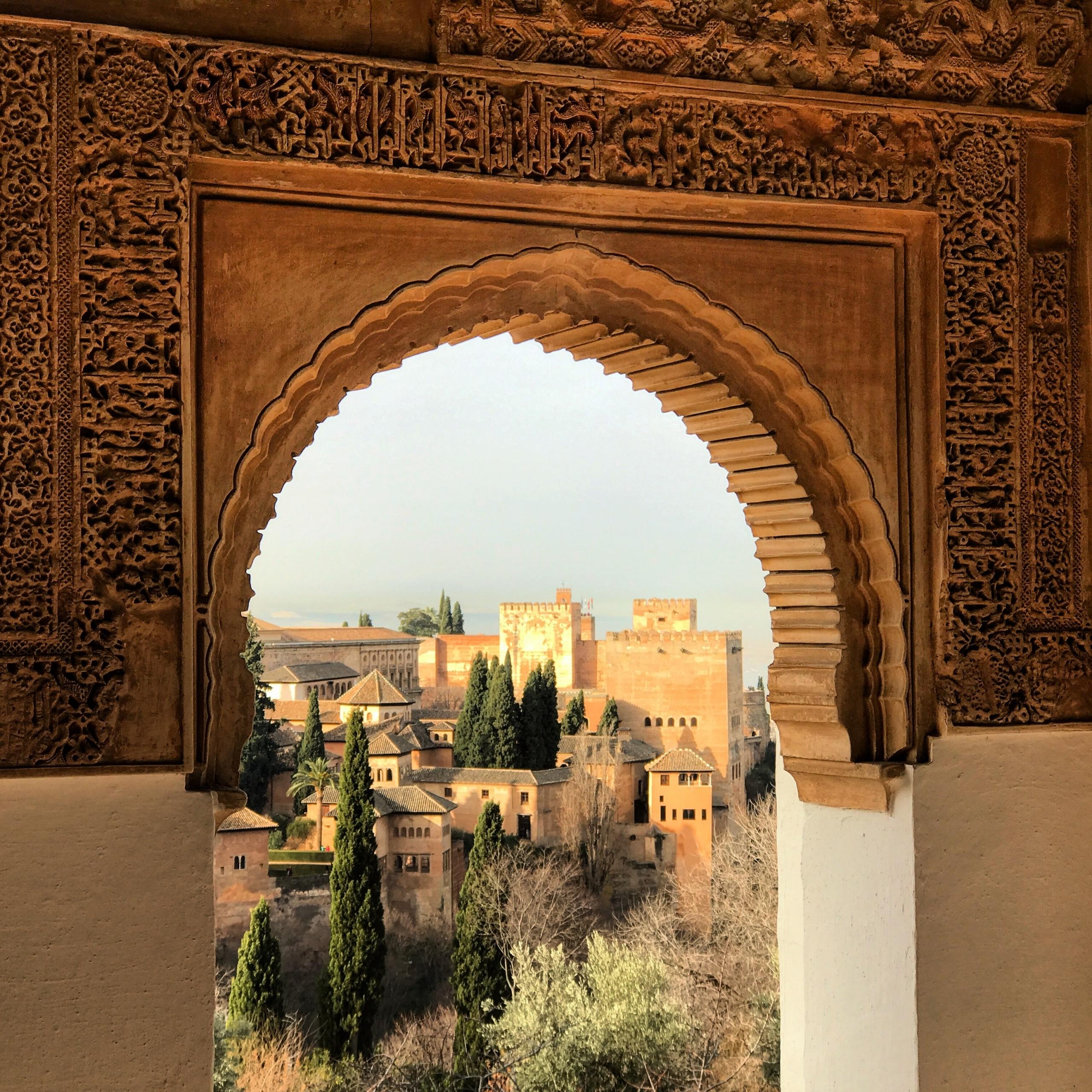 View of the Alhambra de Granada