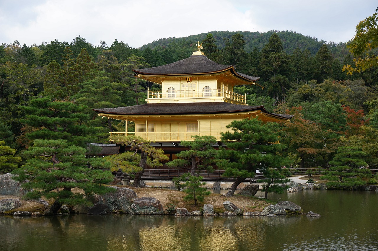 Is the Golden Pavilion really made out of gold?