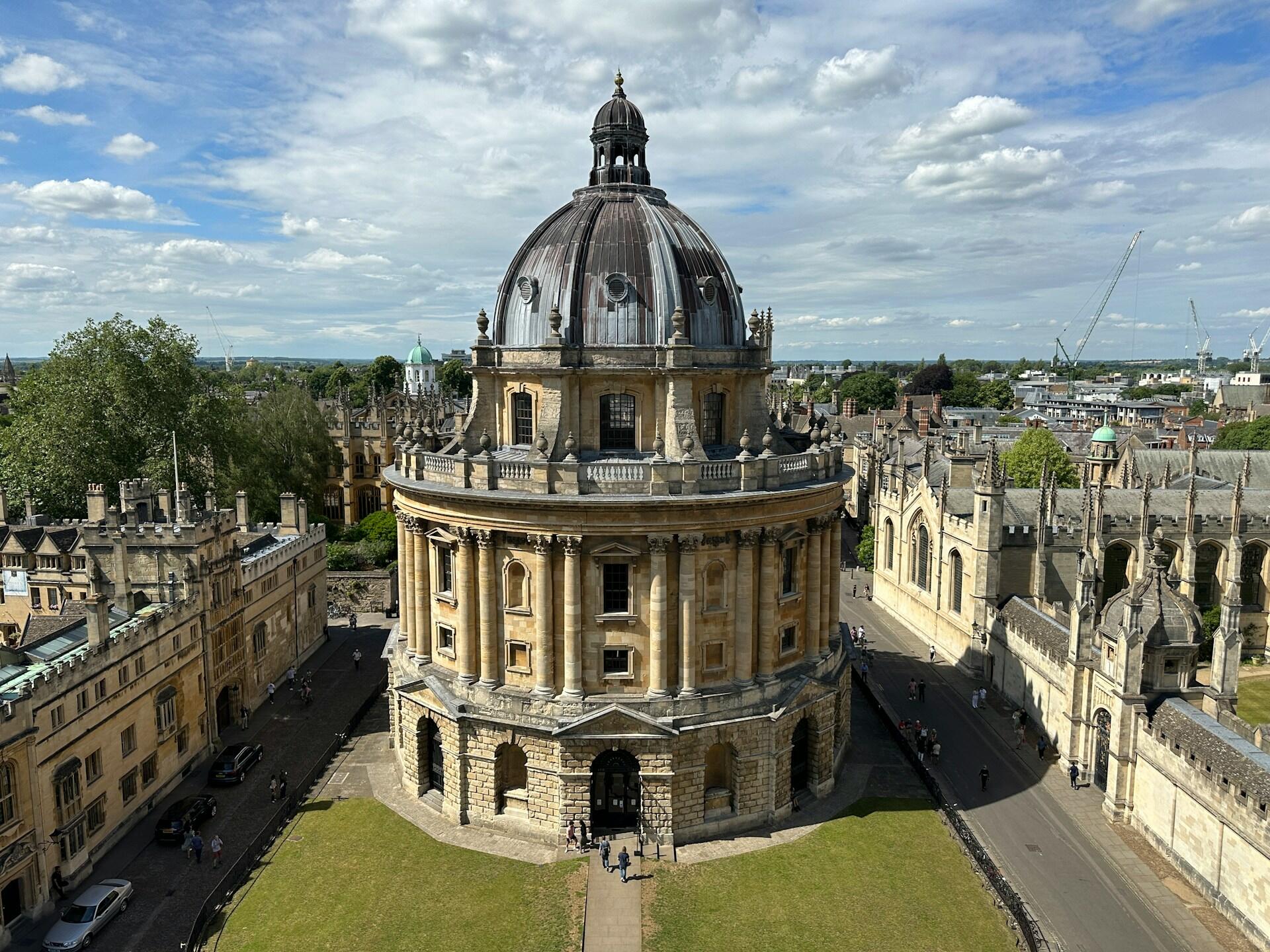 Library at Oxford University.