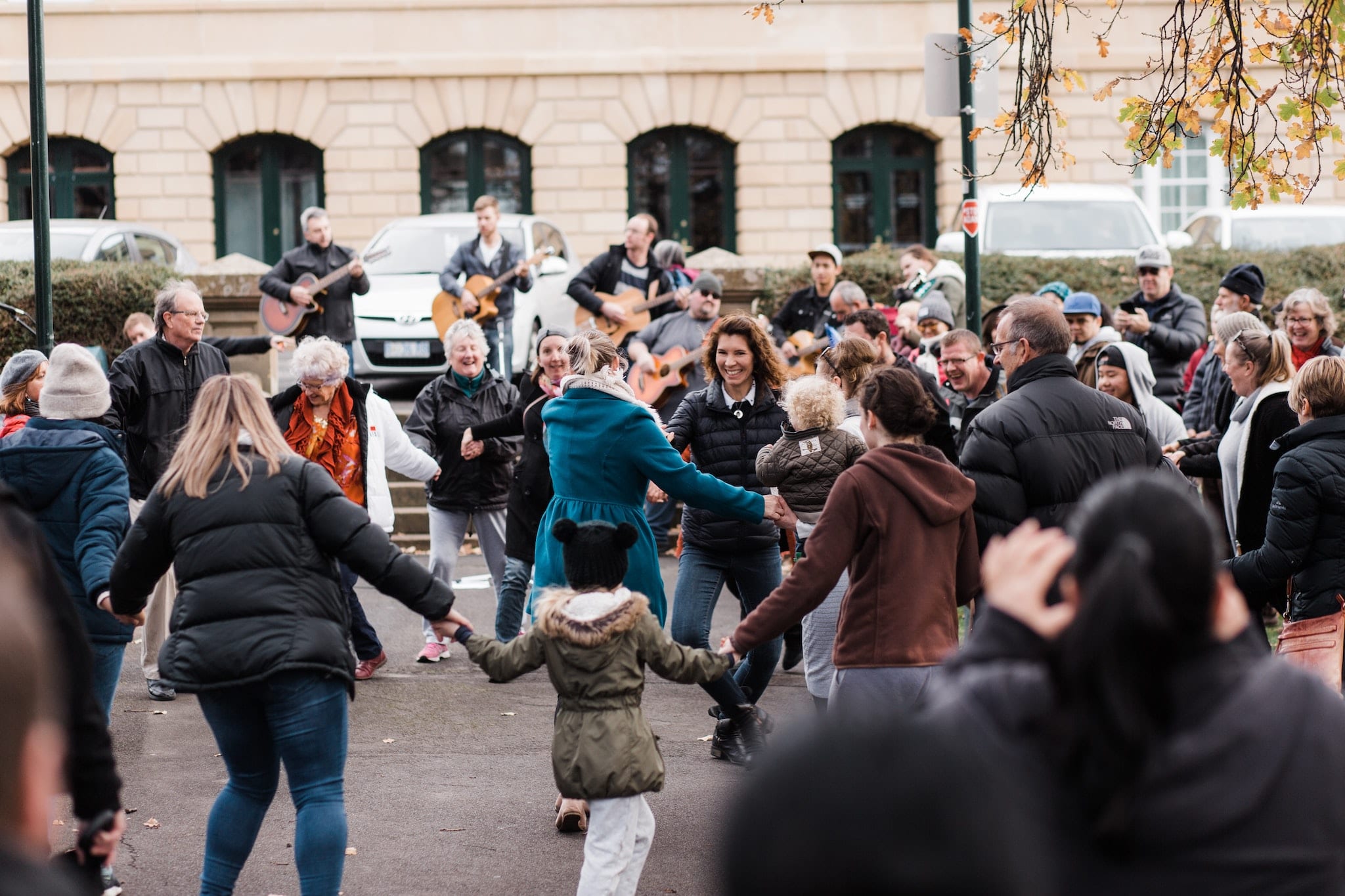 Dancing is a great activity for both young and old.