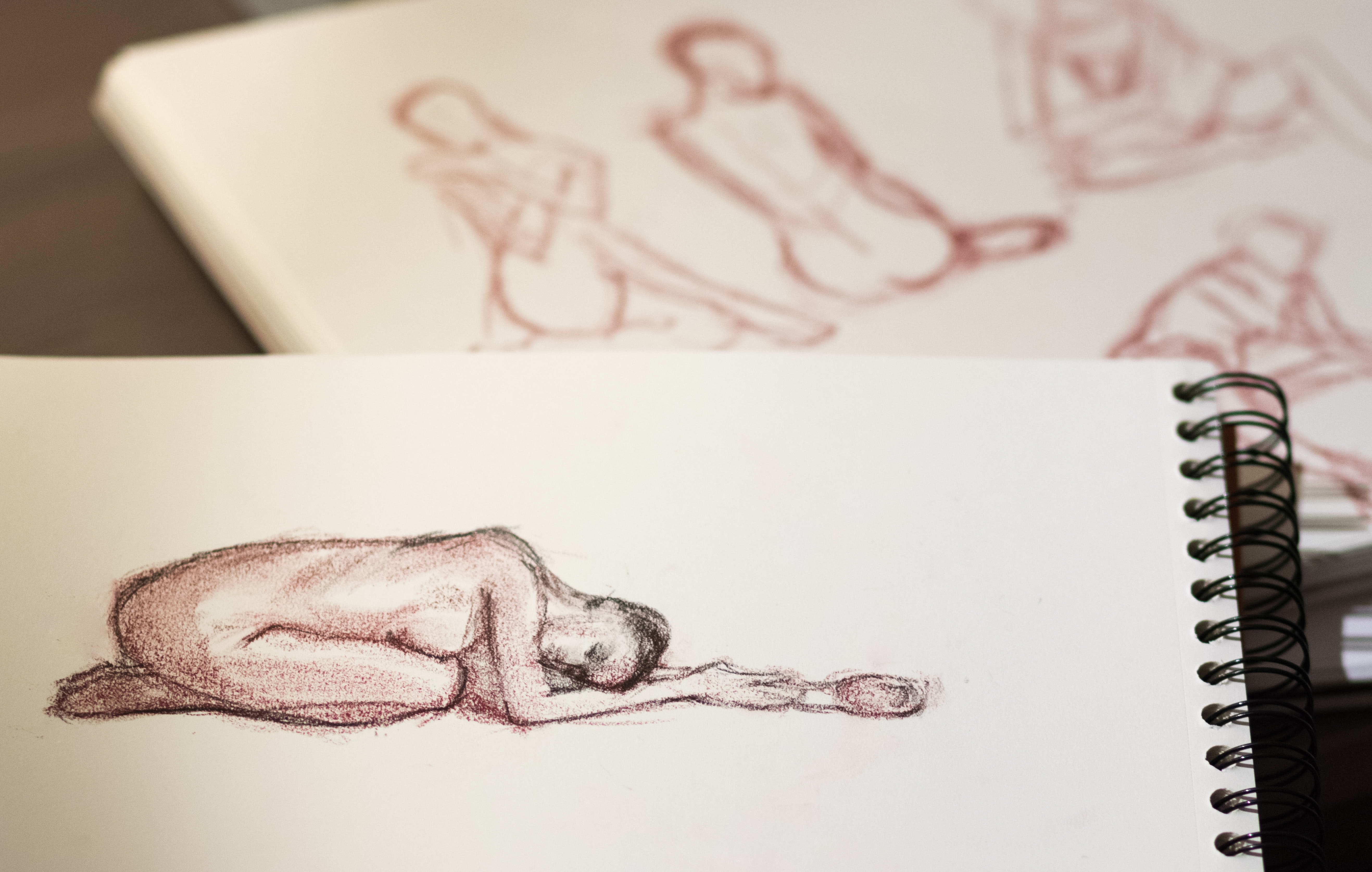 What do life drawing models do?