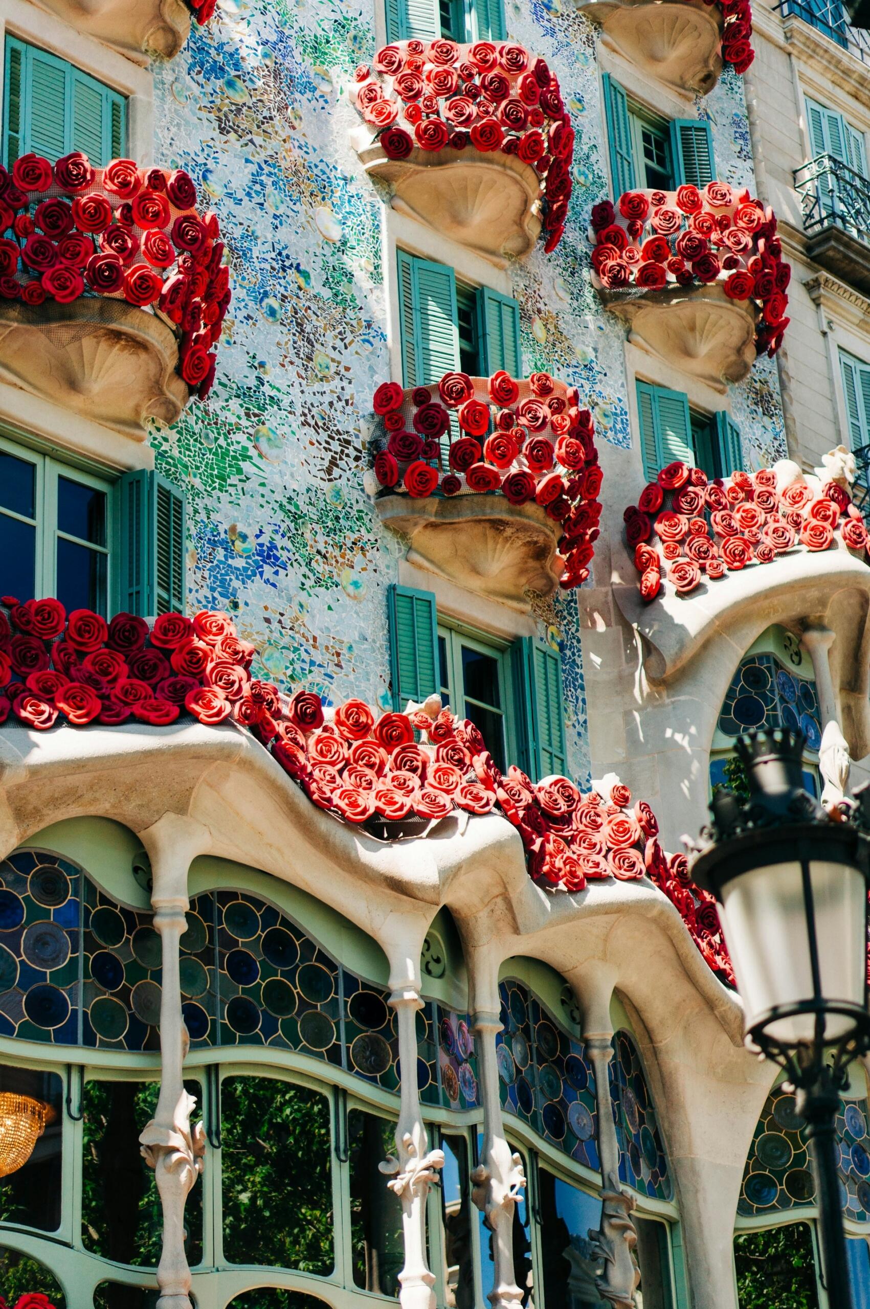 Casa Batllo in Barcelona, Spain.