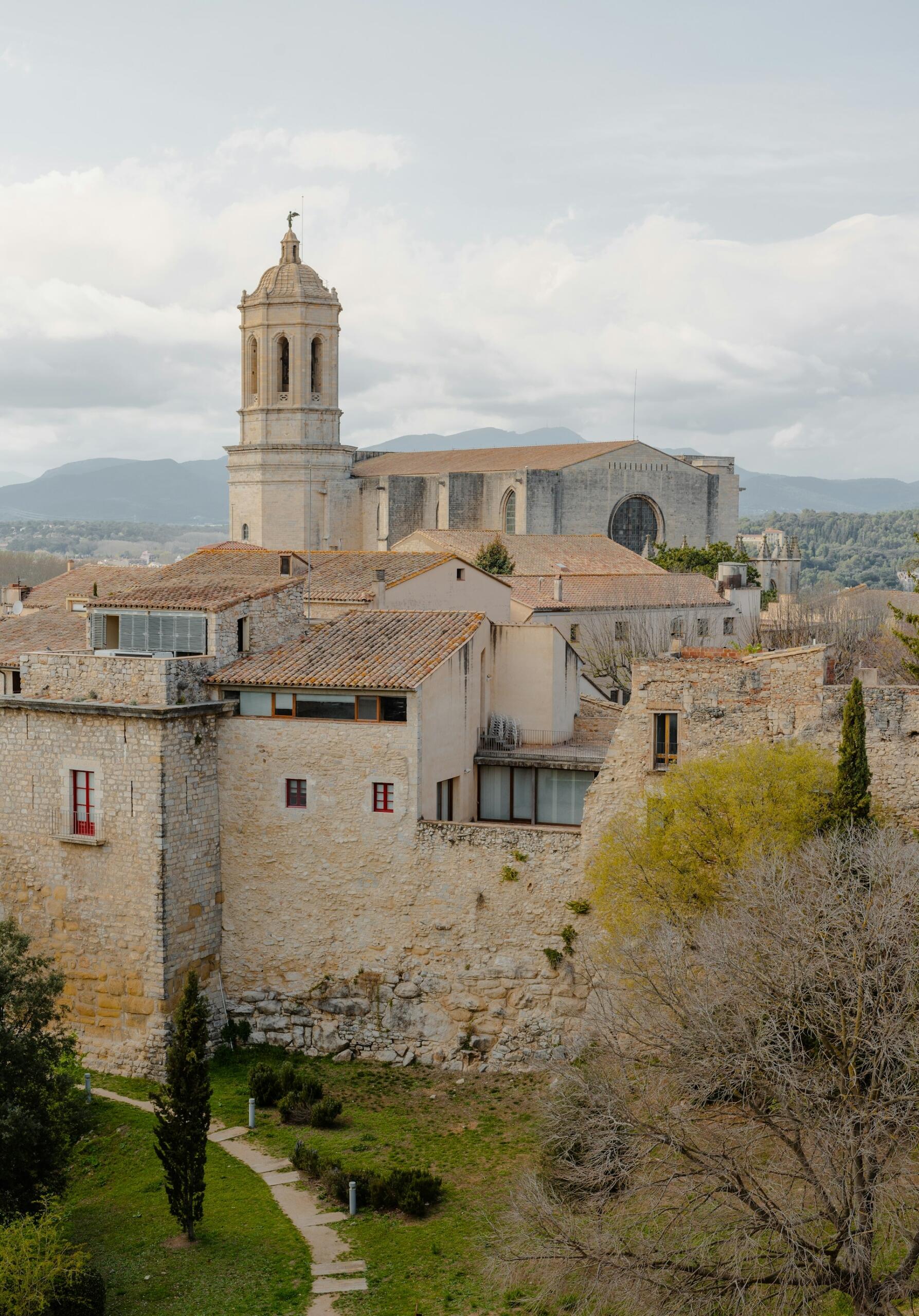 A castle in Girona, Spain.