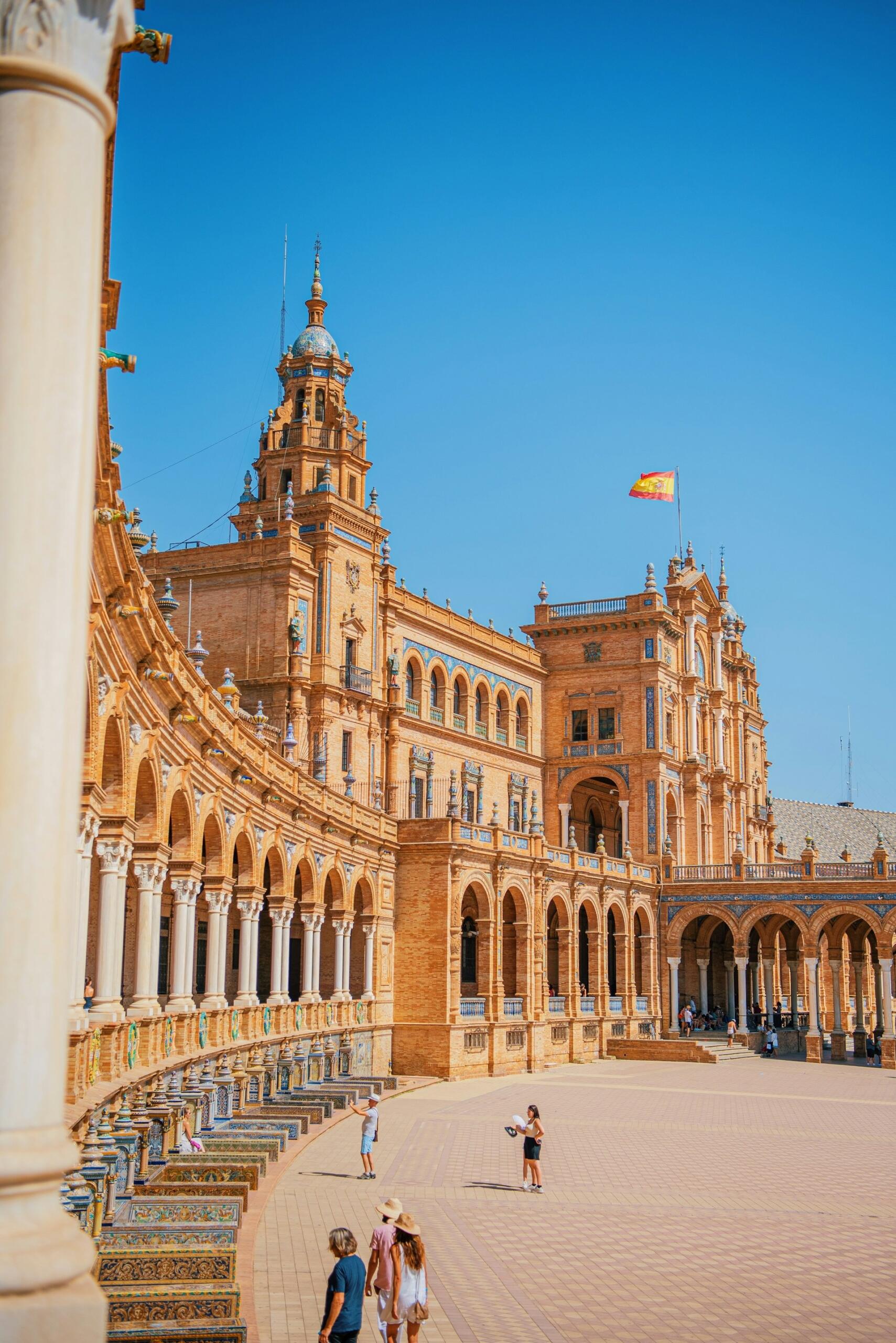 Plaza de España, Sevilla, Spain.