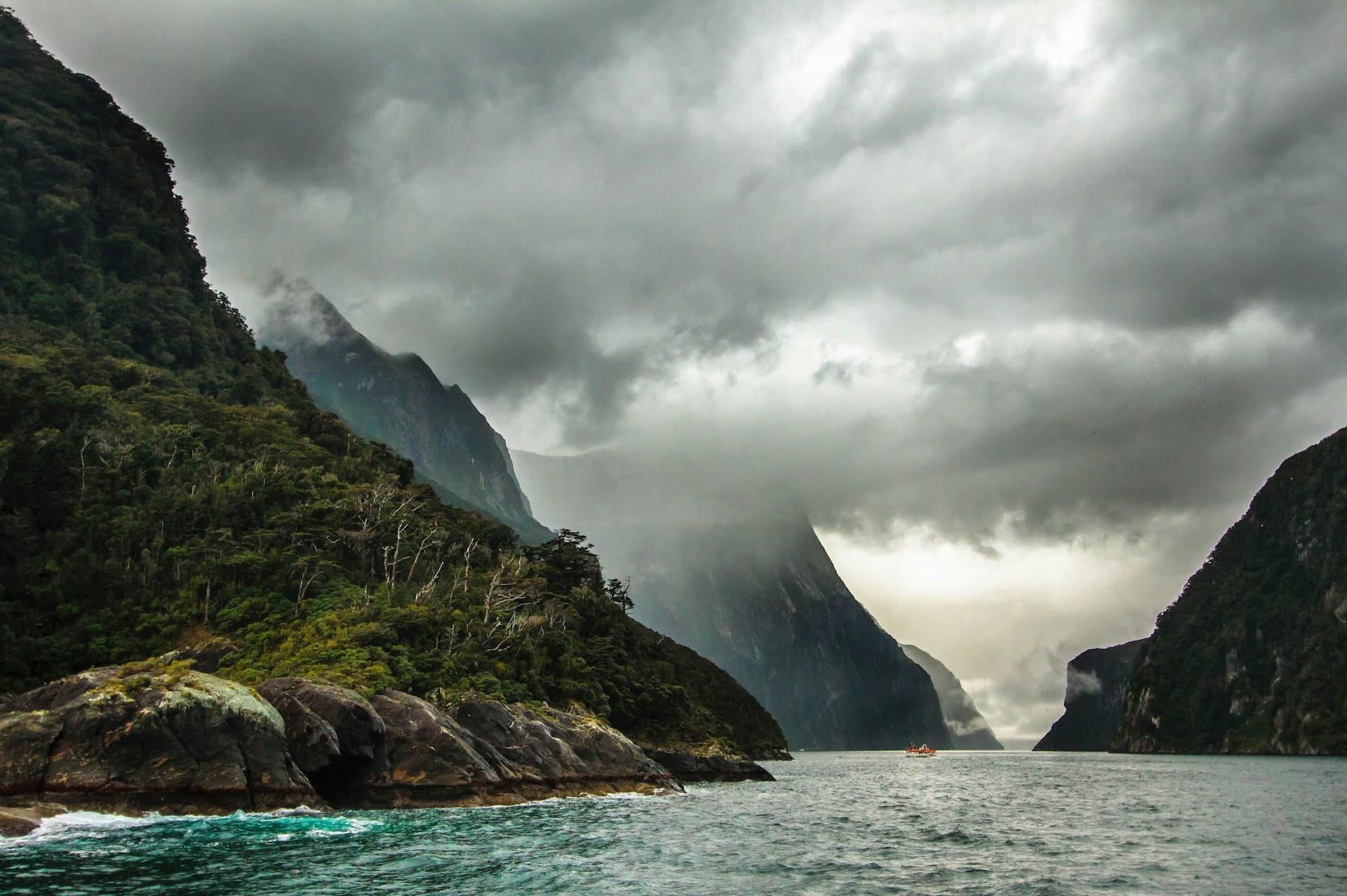 Milford Sound, New Zealand.