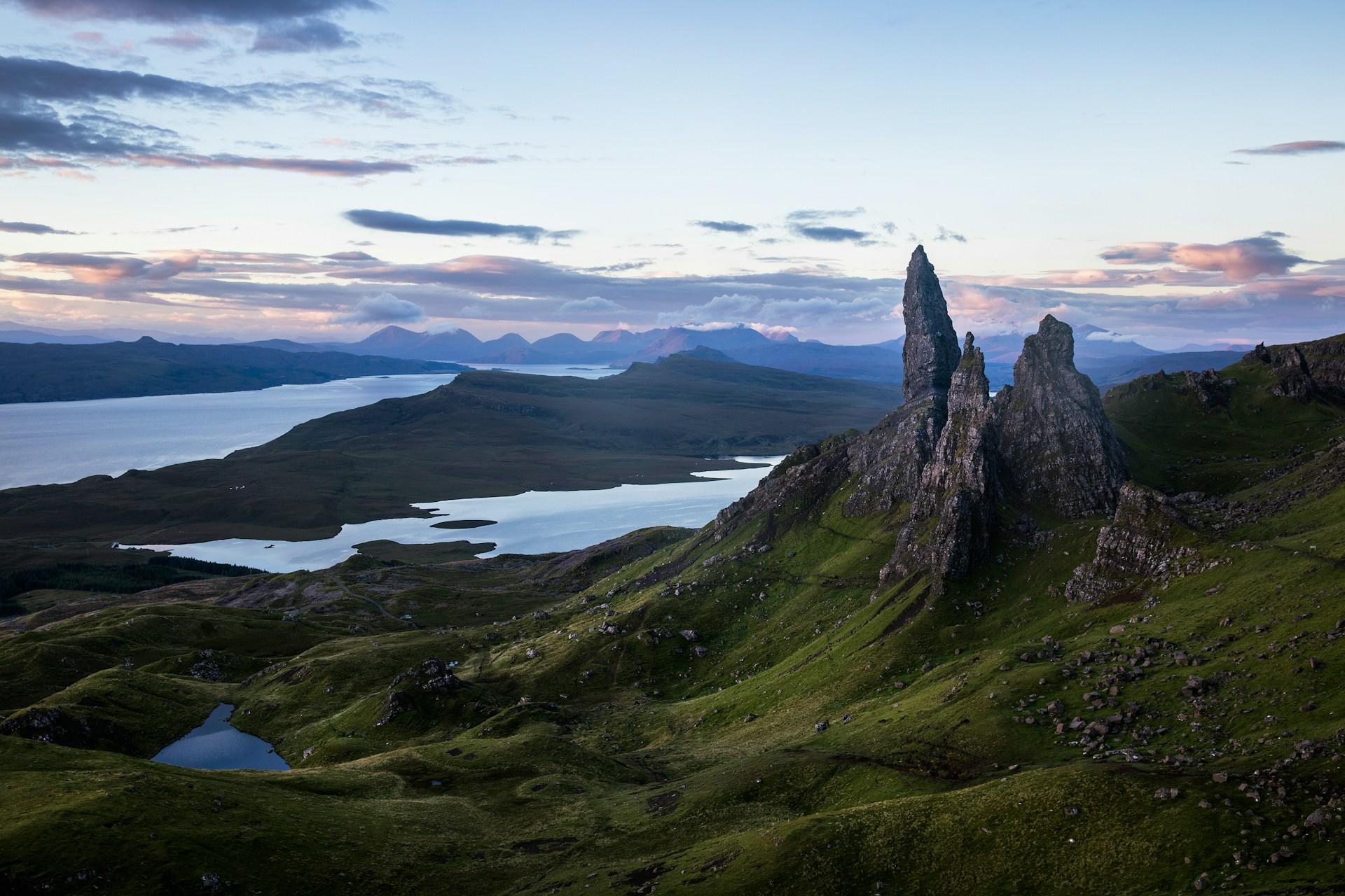 Old Man of Storr in Scotland.