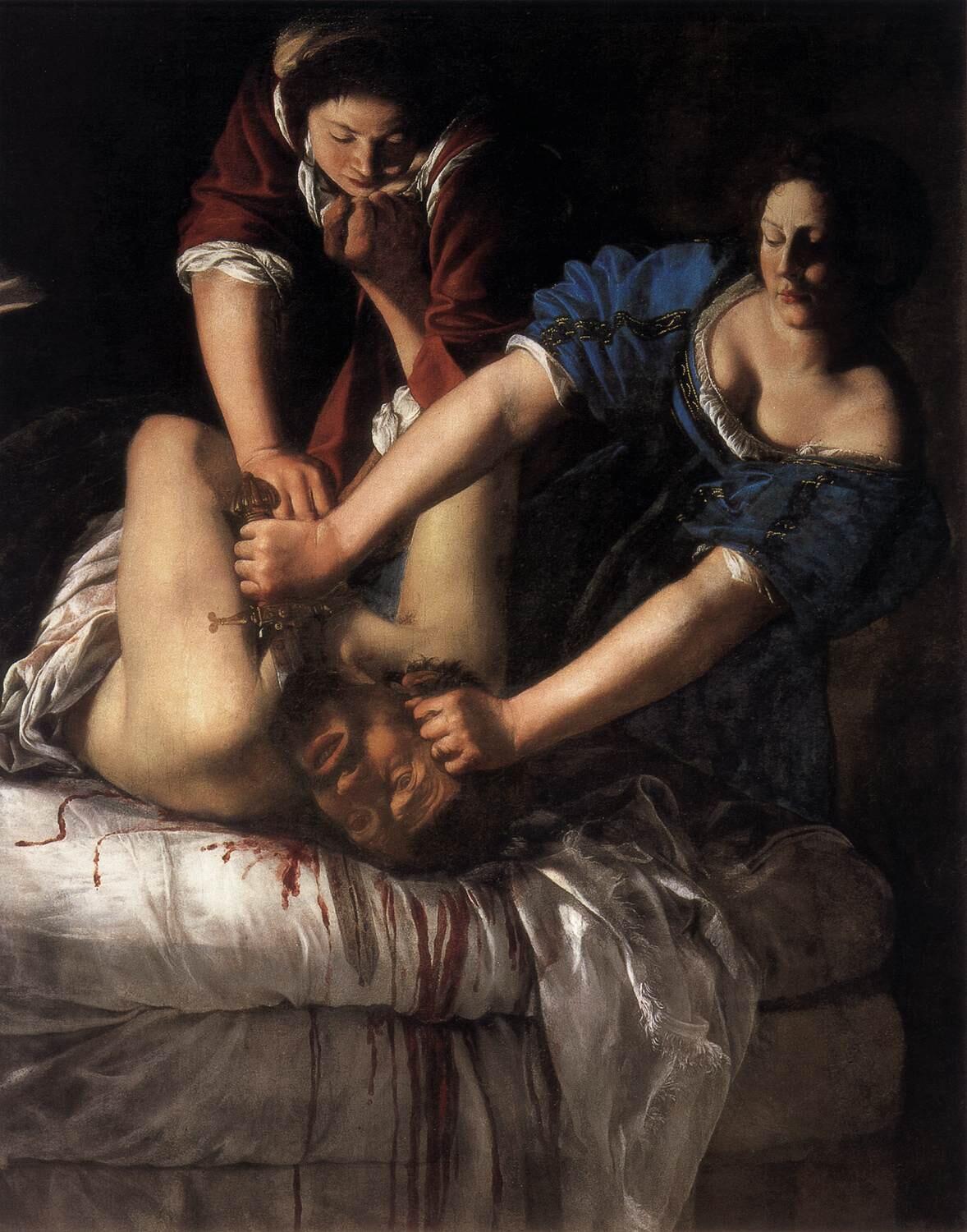 Judith Beheading Holofernes (1612) by Artemisia Gentileschi
