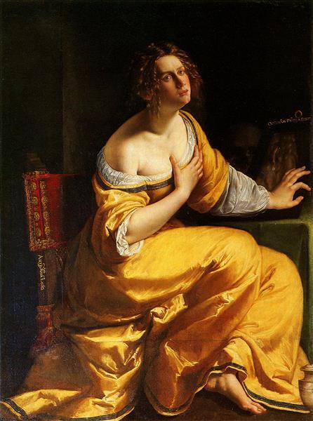 Mary Magdalene (c. 1620) by Artemisia Gentileschi