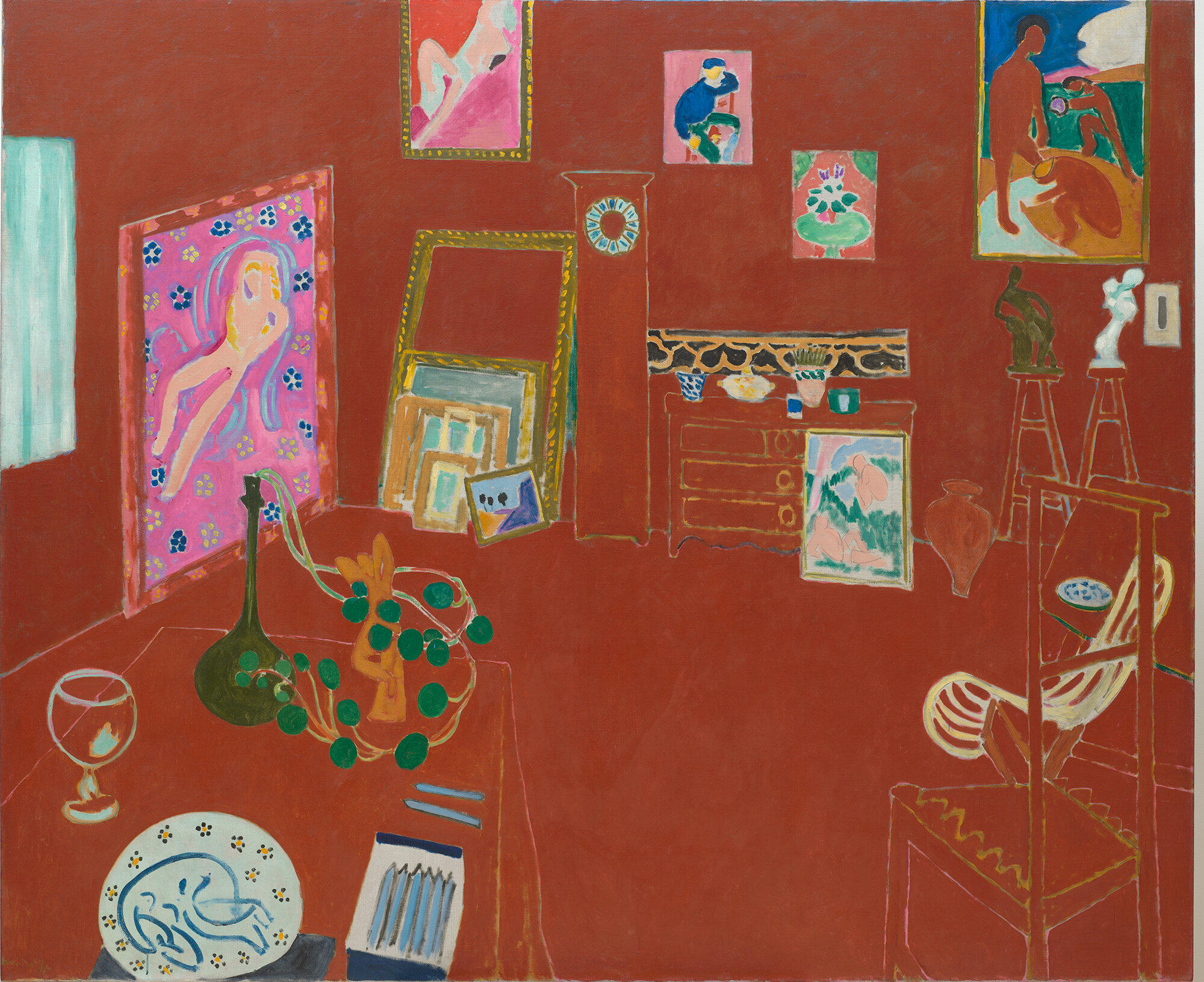 Henri Matisse - The Red Studio