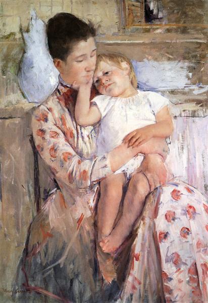 Mother and Child (1890) by Mary Cassatt